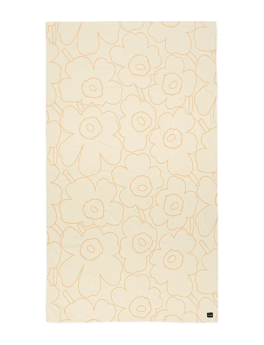 Marimekko Home - PIIRTO UNIKKO BEDSPREAD260X260 - narzutka - off white, peach - 1
