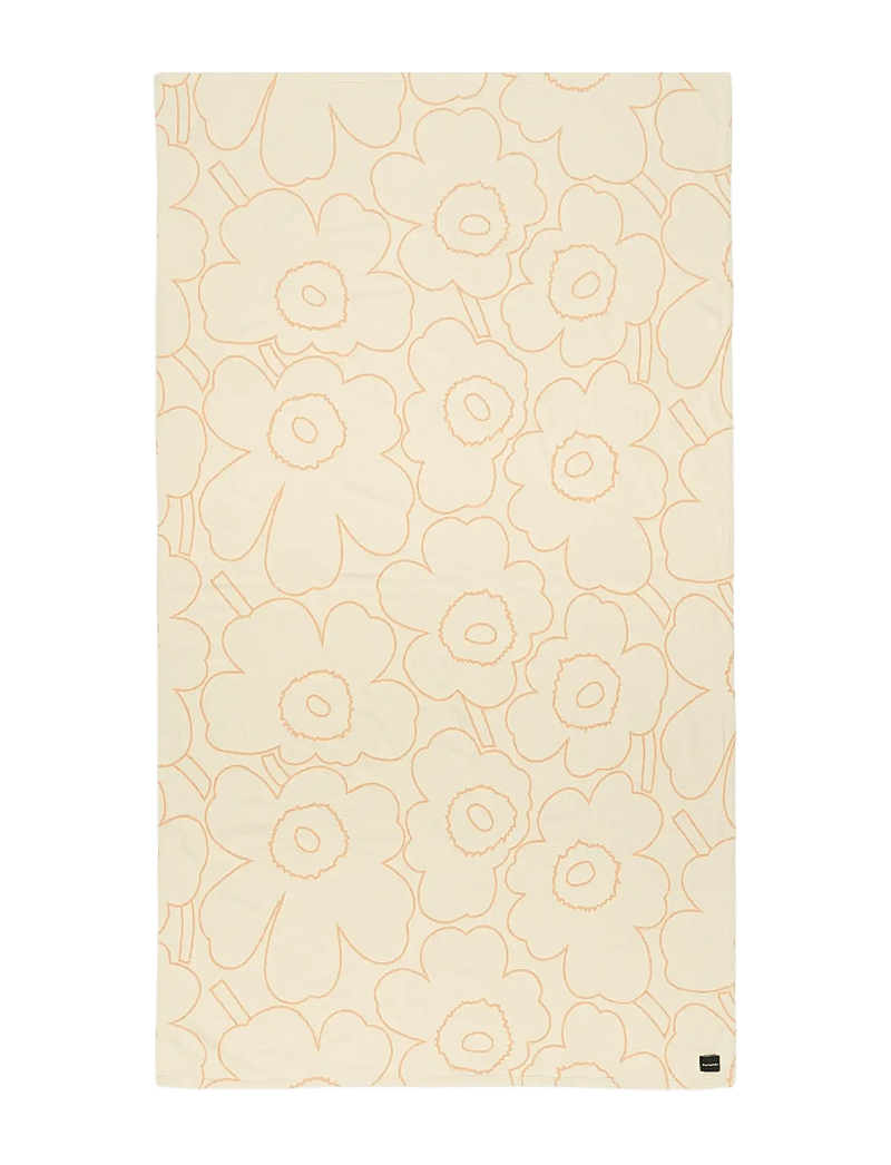 Marimekko Home - PIIRTO UNIKKO BEDSPREAD160X260 - Överkast - off white, peach - 1