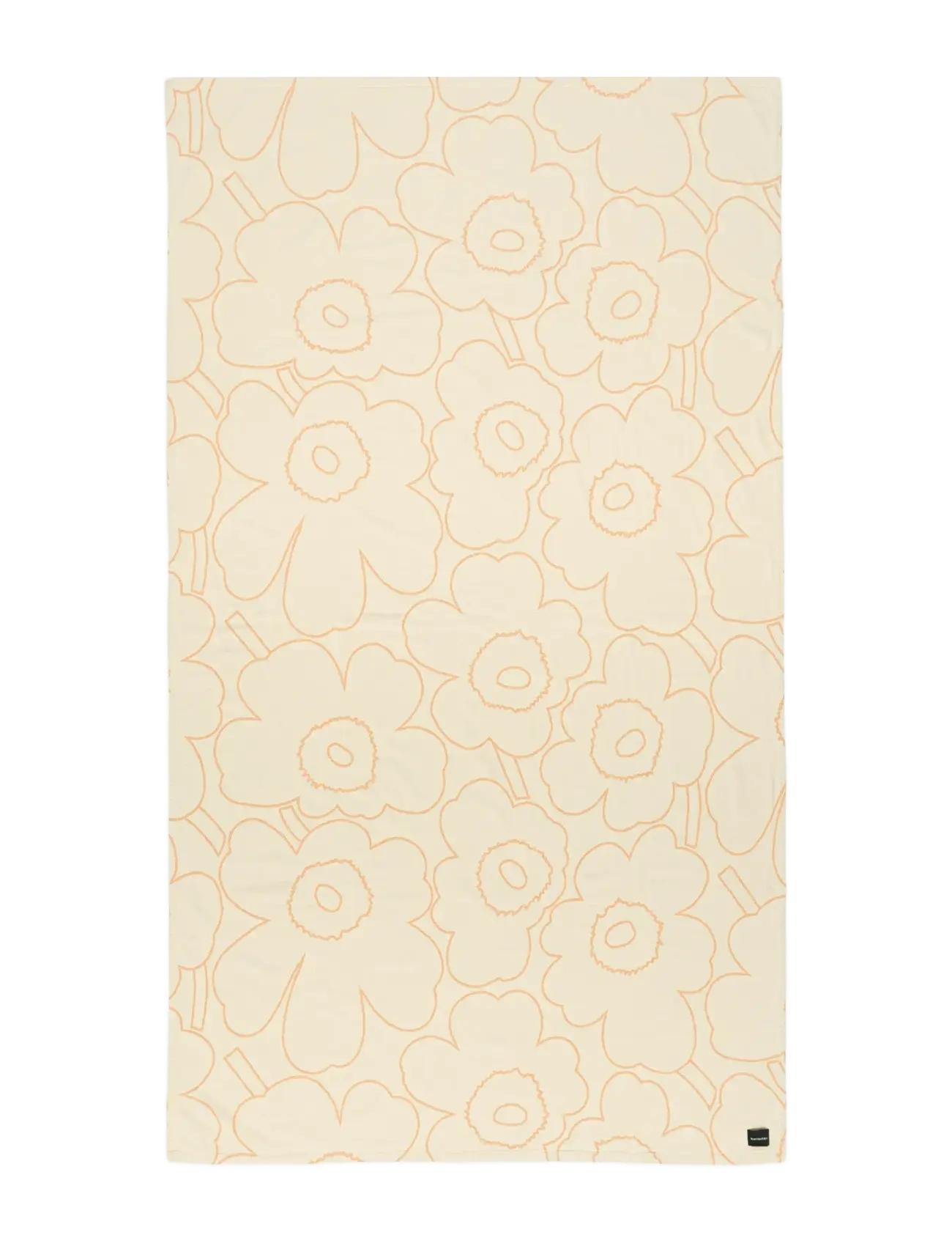 Marimekko Home - PIIRTO UNIKKO BEDSPREAD160X260 - päiväpeitot - off white, peach - 1