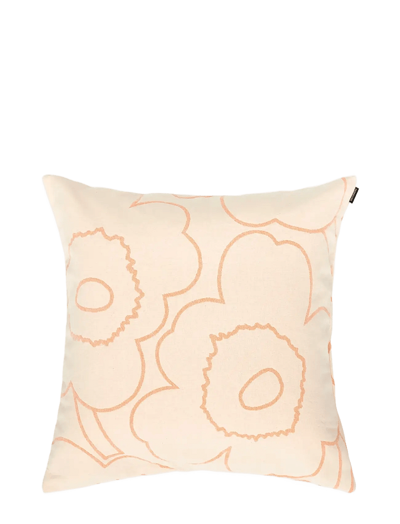 Marimekko Home - PIIRTO UNIKKO CUSHION 55X55 - nach preis einkaufen - off white, peach - 0