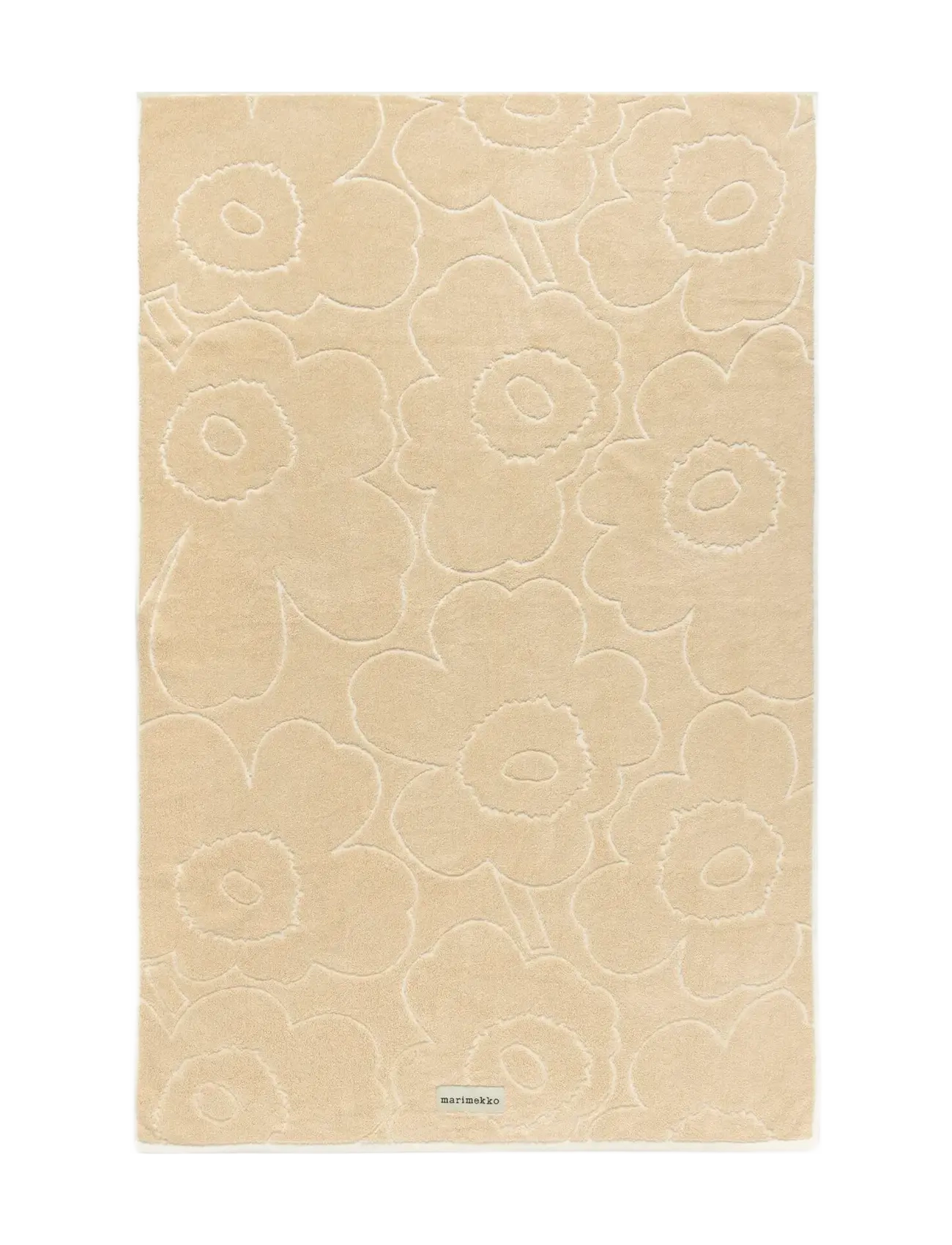 Marimekko Home - PIIRTO UNIKKO BATH TOWEL - badlakan - straw,off white - 2