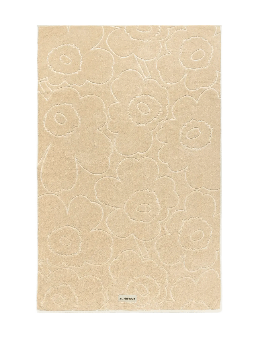 Marimekko Home - PIIRTO UNIKKO BATH TOWEL - saunalinad - straw,off white - 2