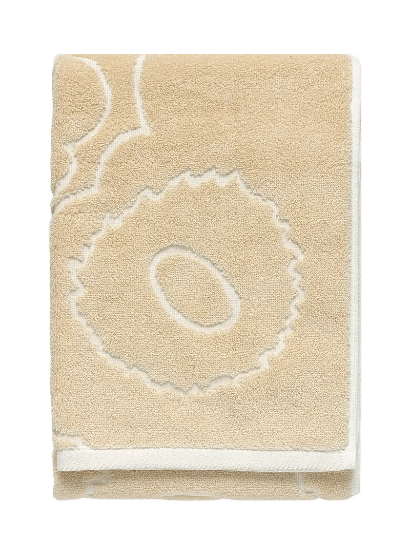 Marimekko Home - PIIRTO UNIKKO HAND TOWEL50X100 - køb efter pris - straw, off white - 0