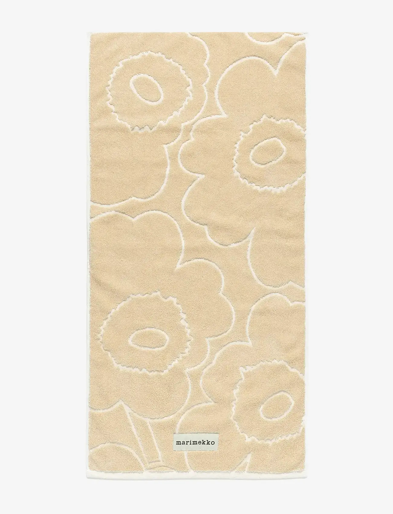 Marimekko Home - PIIRTO UNIKKO HAND TOWEL50X100 - handdukar - straw, off white - 1