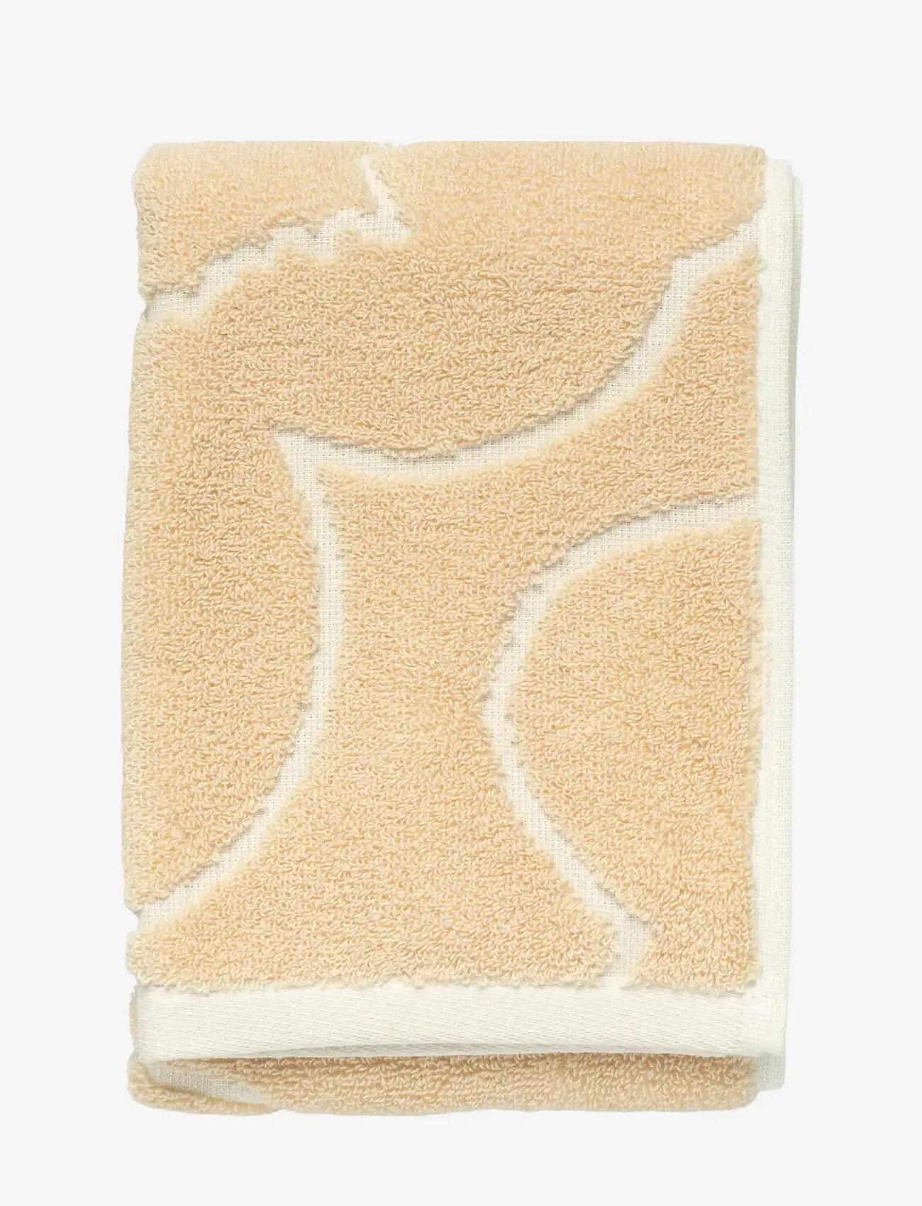 Marimekko Home - PIIRTO UNIKKO GUEST TOWEL30X50 - face towels - straw, off white - 0