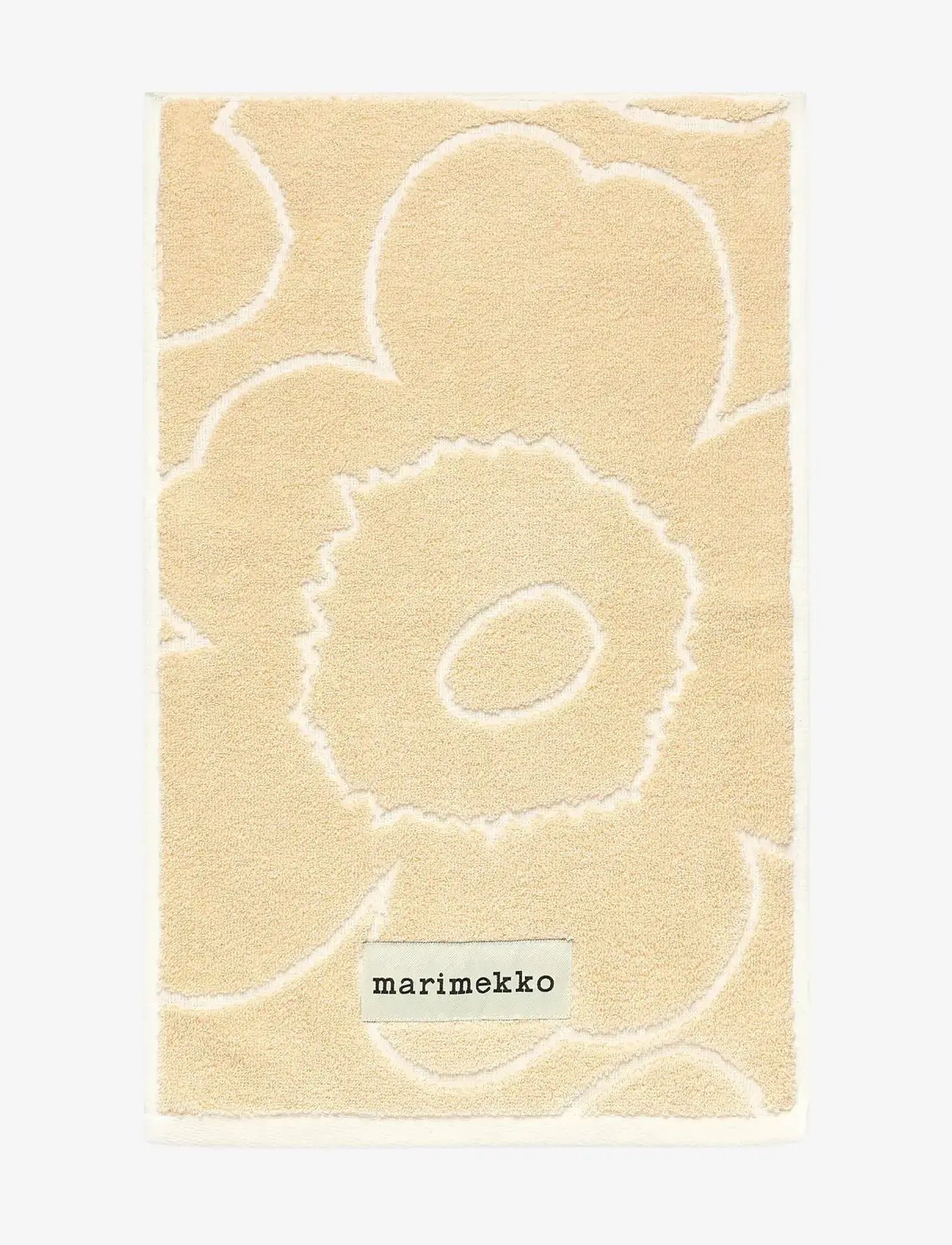 Marimekko Home - PIIRTO UNIKKO GUEST TOWEL30X50 - face towels - straw, off white - 1