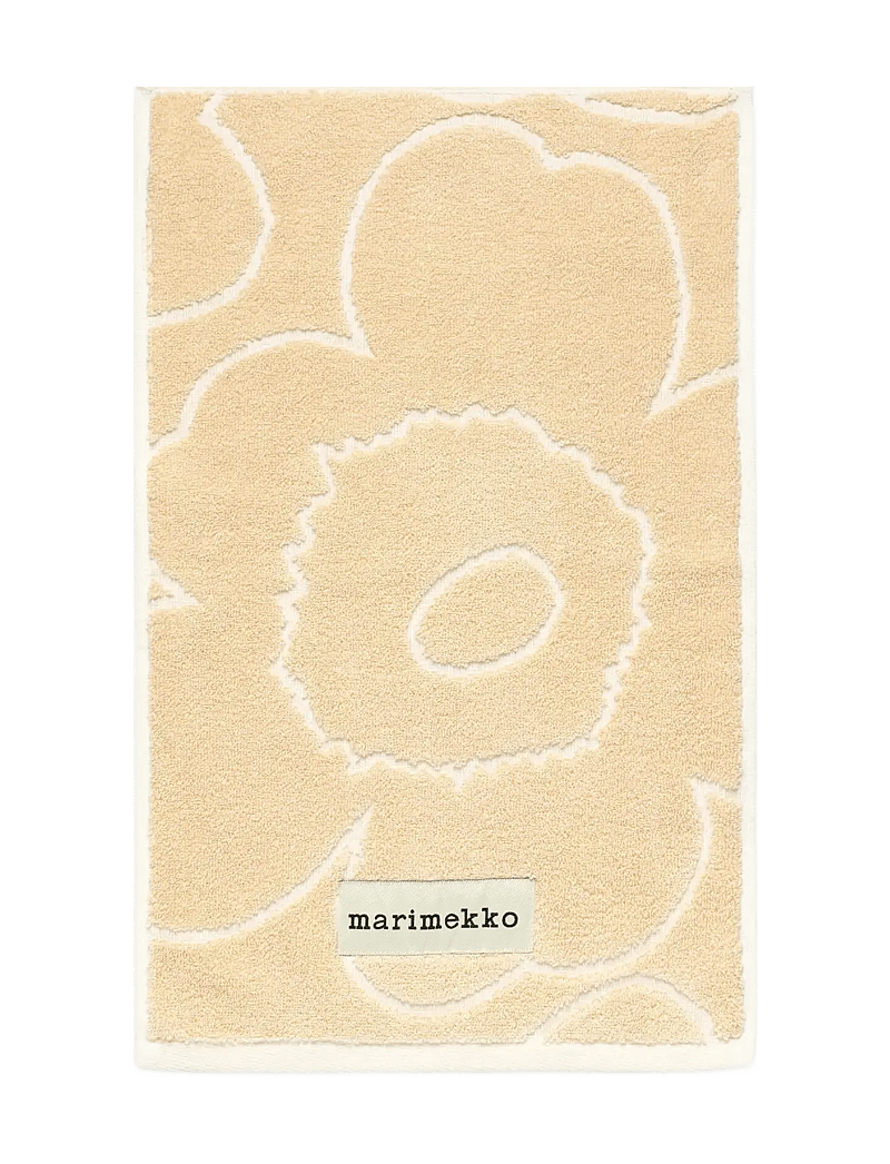 Marimekko Home - PIIRTO UNIKKO GUEST TOWEL30X50 - face towels - straw, off white - 1