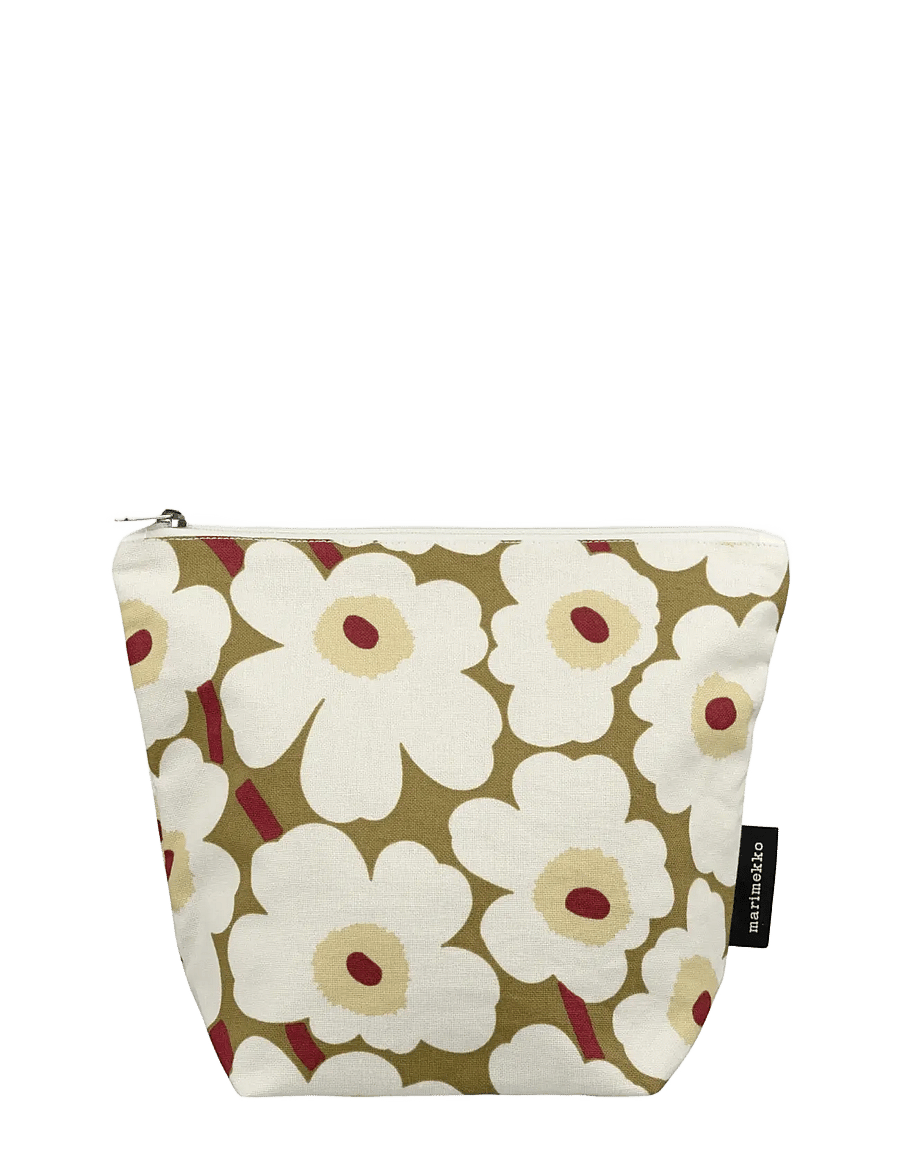 Marimekko Home - MINI UNIKKO KAJE - kosmeetikakotid - green umber, cream - 0