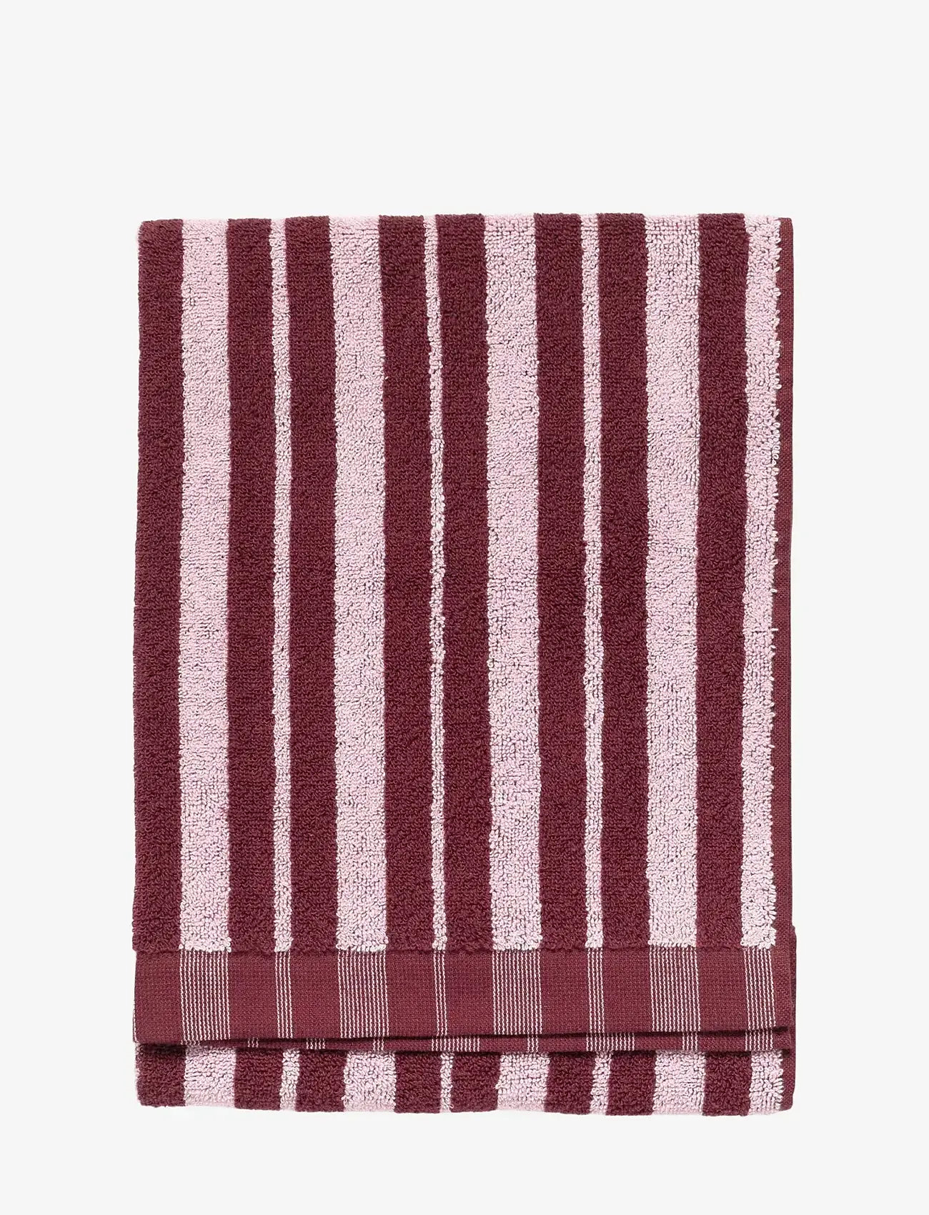 Marimekko Home - RAIDE HAND TOWEL 50X70 CM - burgundy, pink - 1