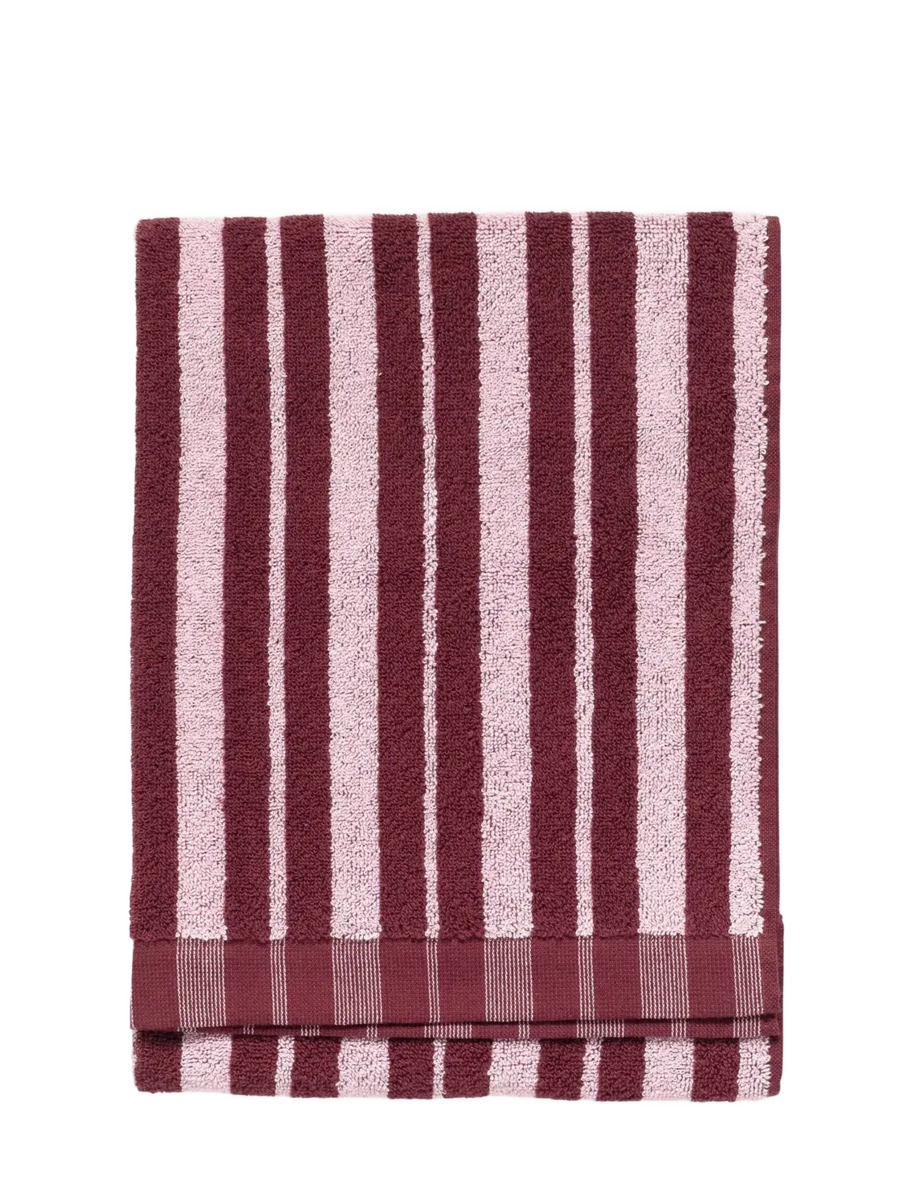 Marimekko Home - RAIDE HAND TOWEL 50X70 CM - burgundy, pink - 1