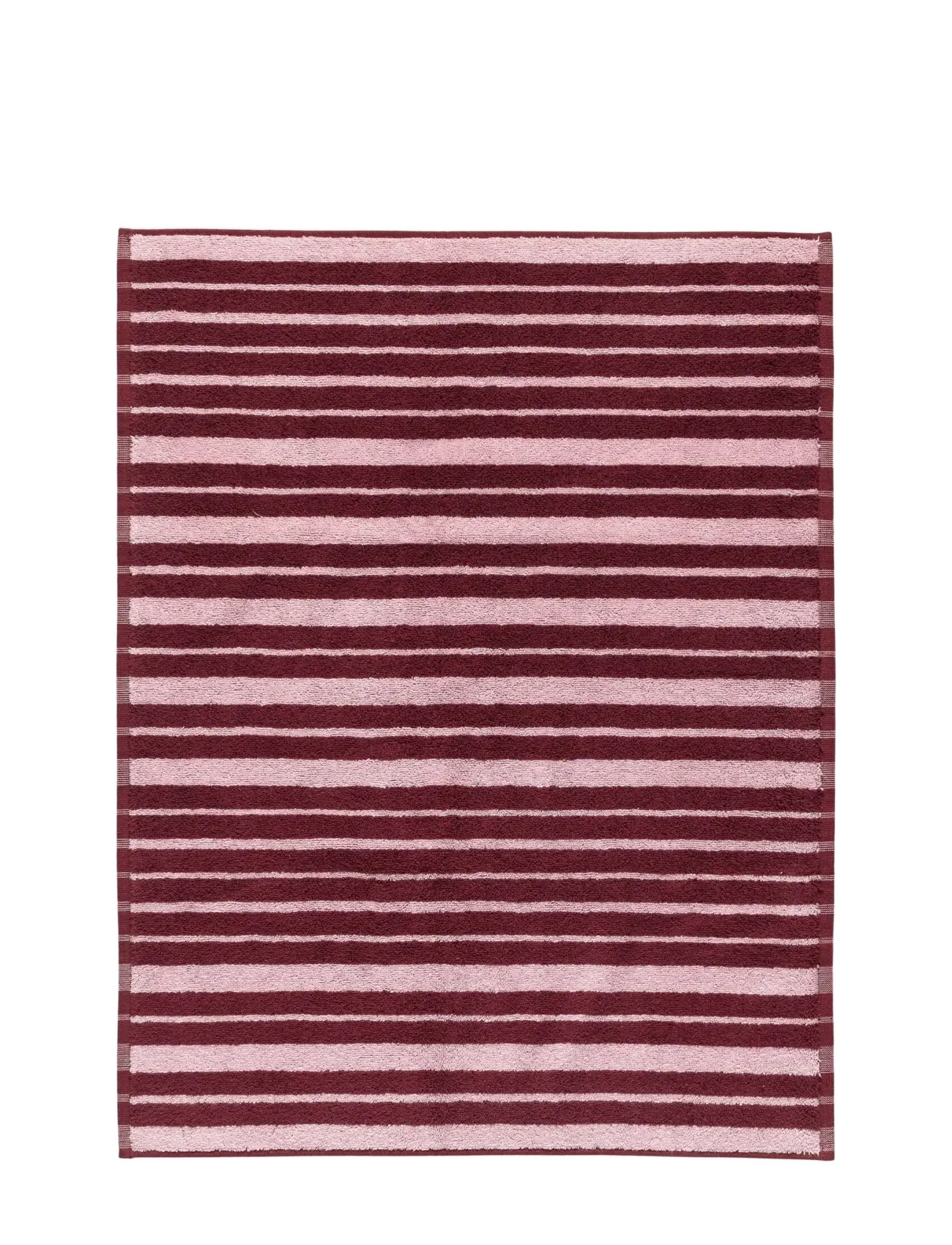 Marimekko Home RAIDE TERRY BATH MAT - Vaibad - BURGUNDY, PINK / burgundy