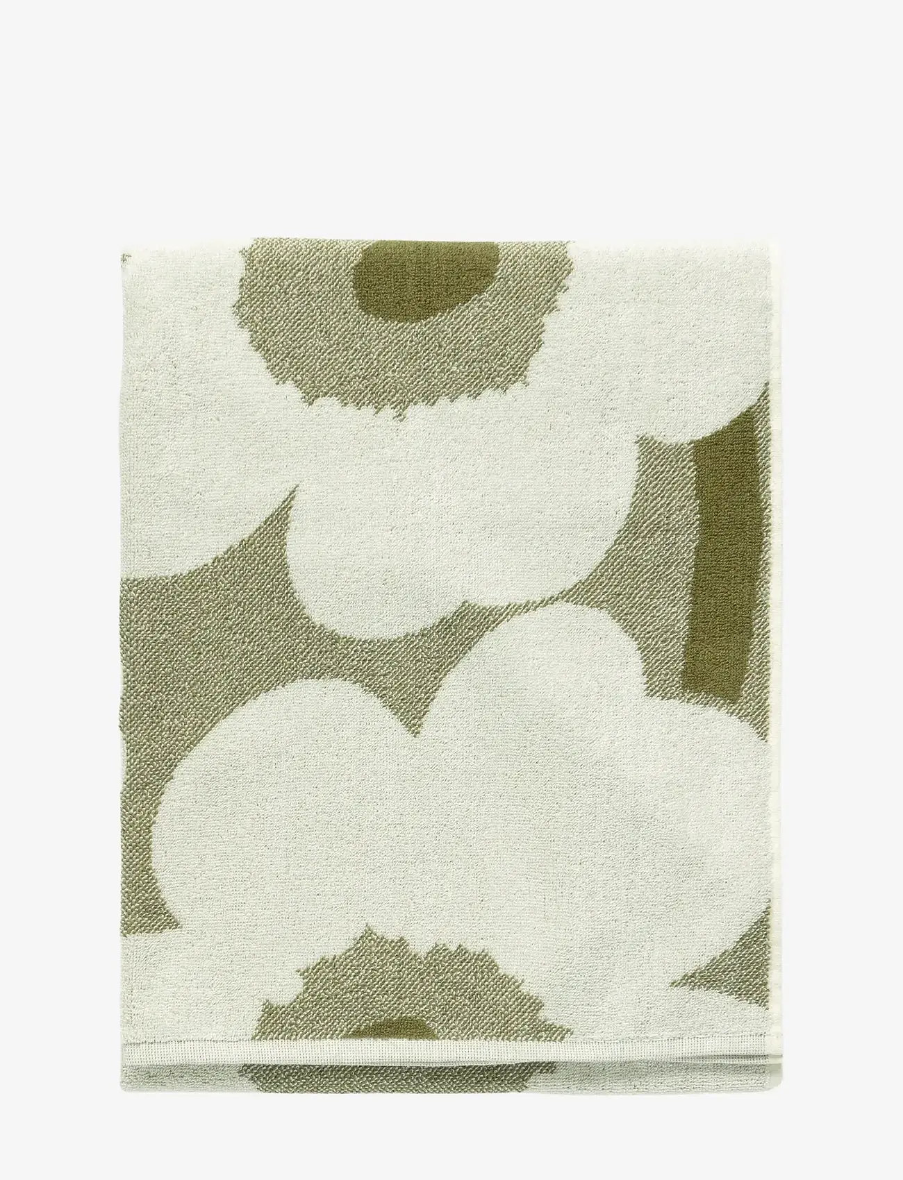 Marimekko Home - UNIKKO BATH TOWEL 70X150 CM - badetücher - green umber, cream - 1