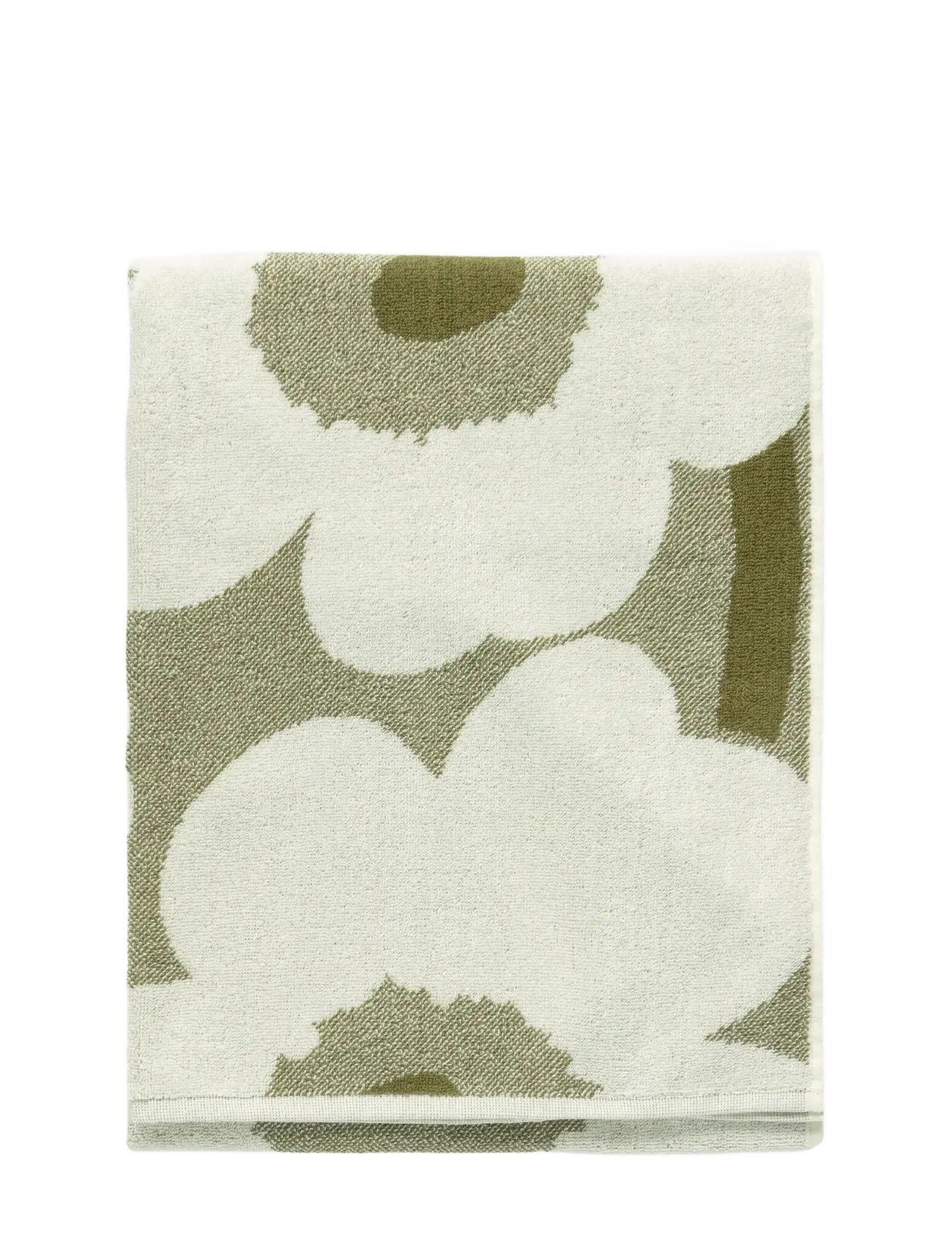 Marimekko Home - UNIKKO BATH TOWEL 70X150 CM - green umber, cream - 1