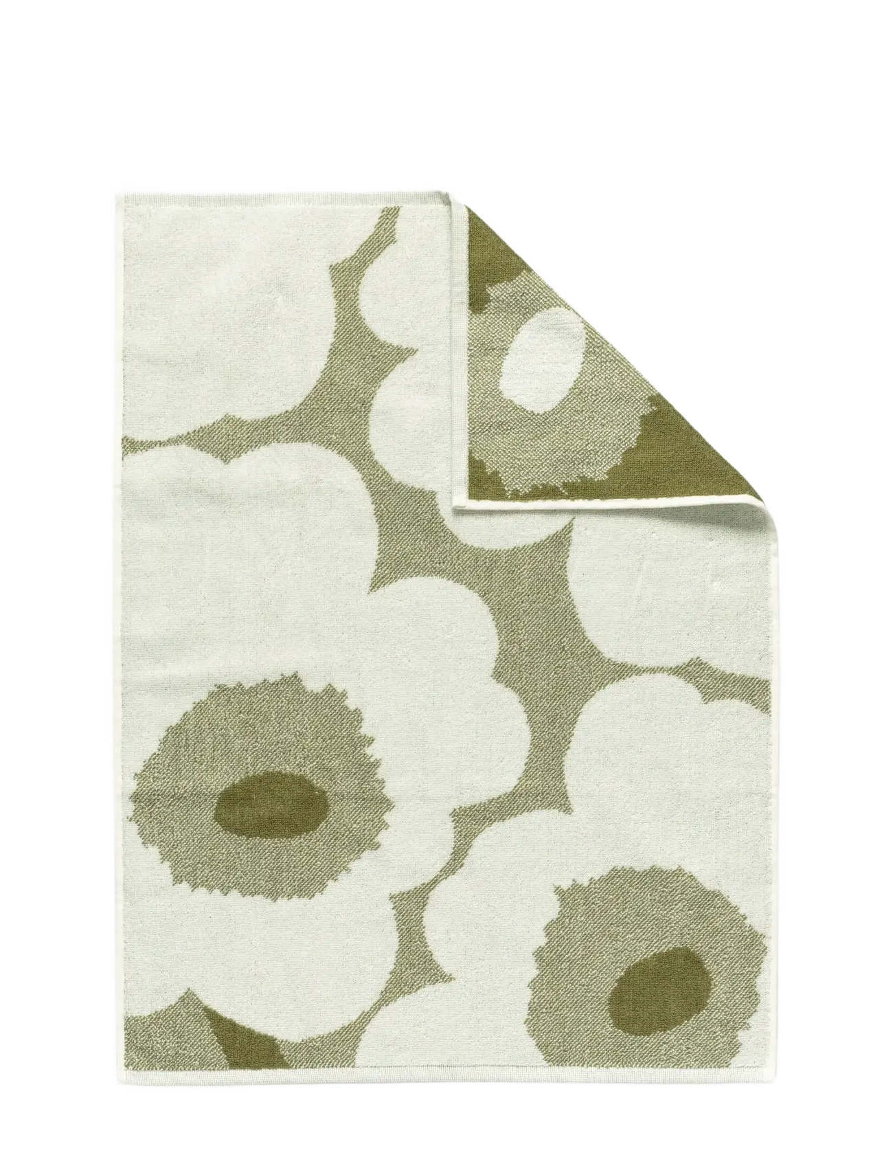 Marimekko Home - UNIKKO HAND TOWEL 50X70 CM - green umber, cream - 1