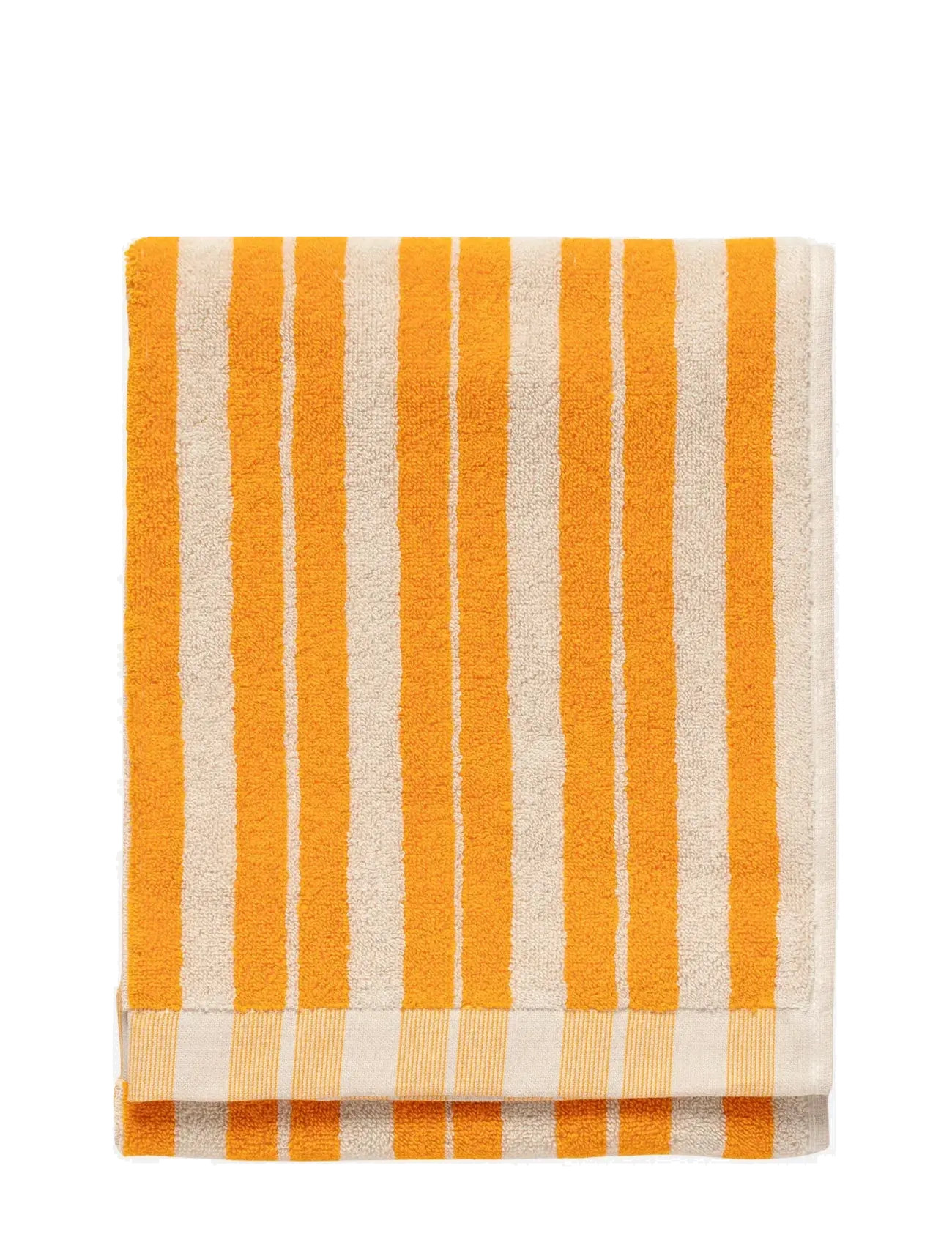 Marimekko Home RAIDE HAND TOWEL 50X70 CM - Badrumstextilier - SAHRAM YELLOW, CREAM / yellow
