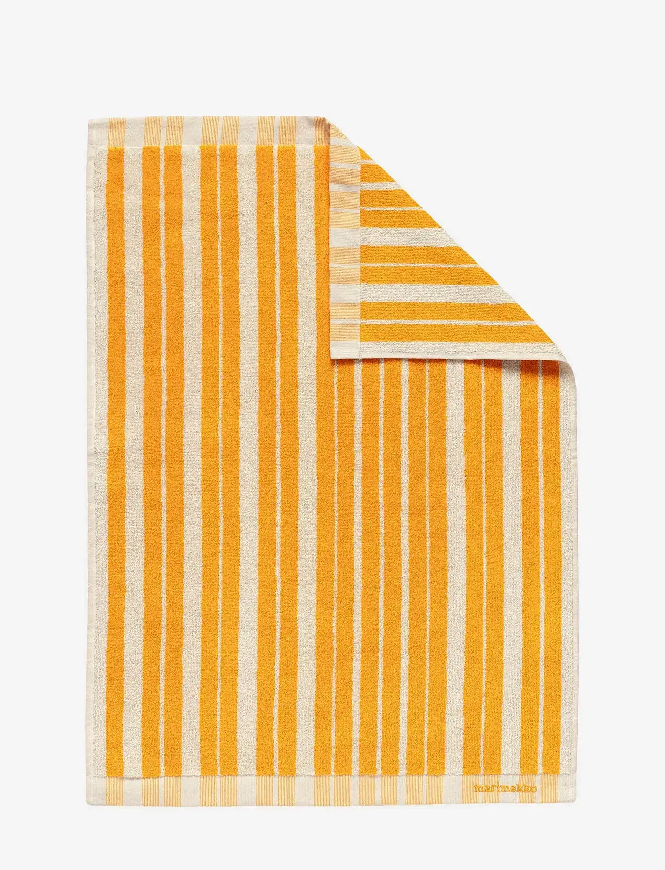 Marimekko Home - RAIDE HAND TOWEL 50X70 CM - sahram yellow, cream - 1