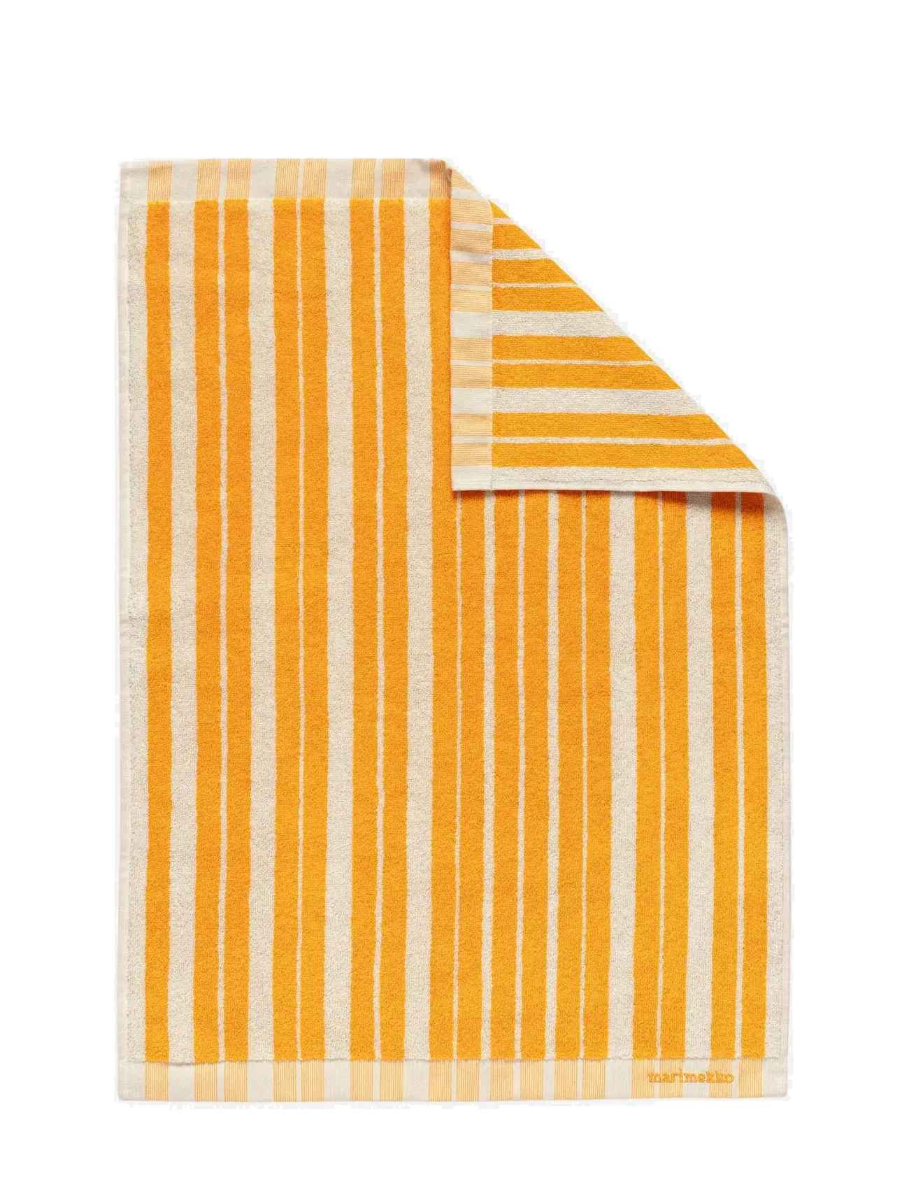 Marimekko Home - RAIDE HAND TOWEL 50X70 CM - handdukar & badlakan - sahram yellow, cream - 1