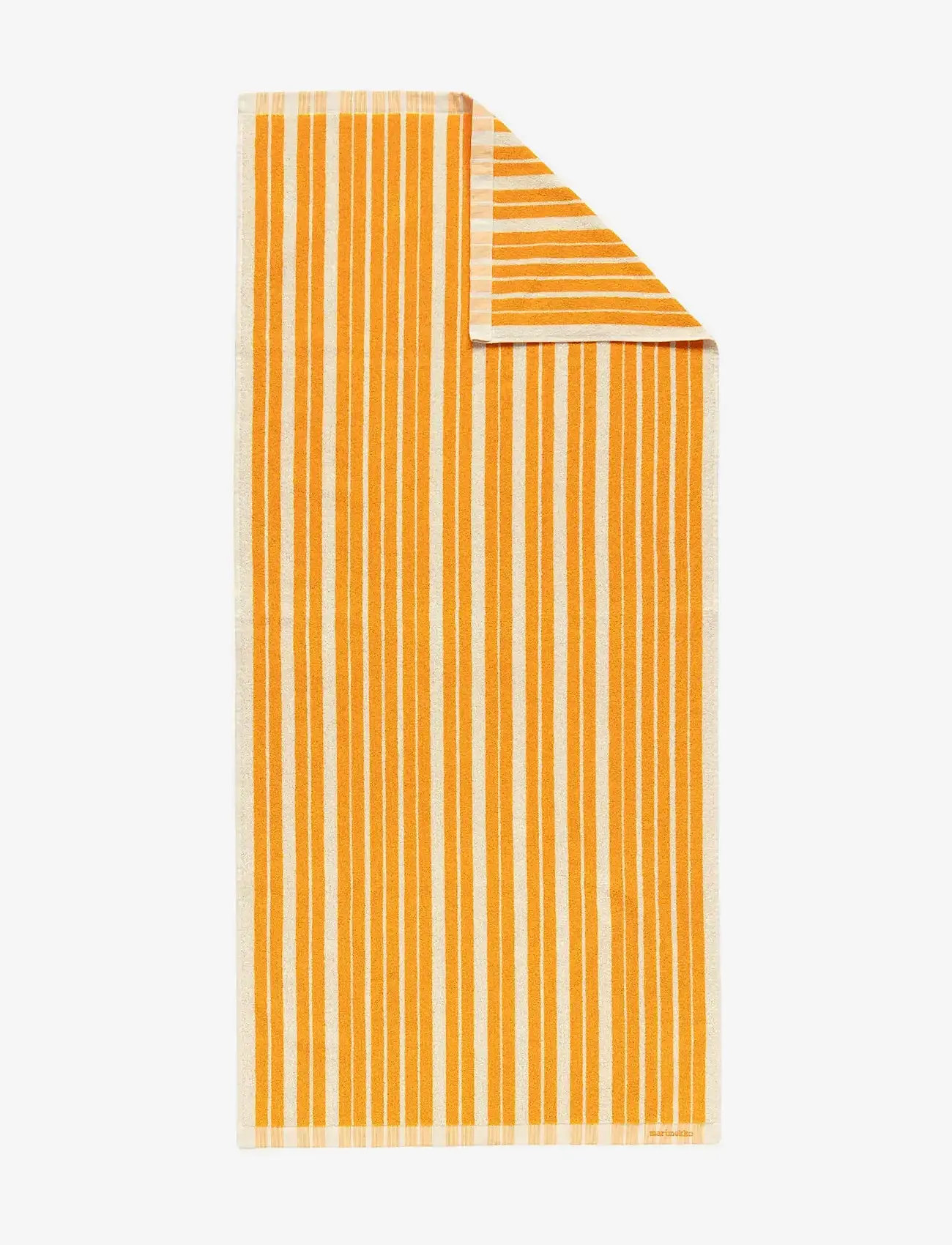 Marimekko Home - RAIDE BATH TOWEL 70X150 CM - badetücher - sahram yellow, cream - 0