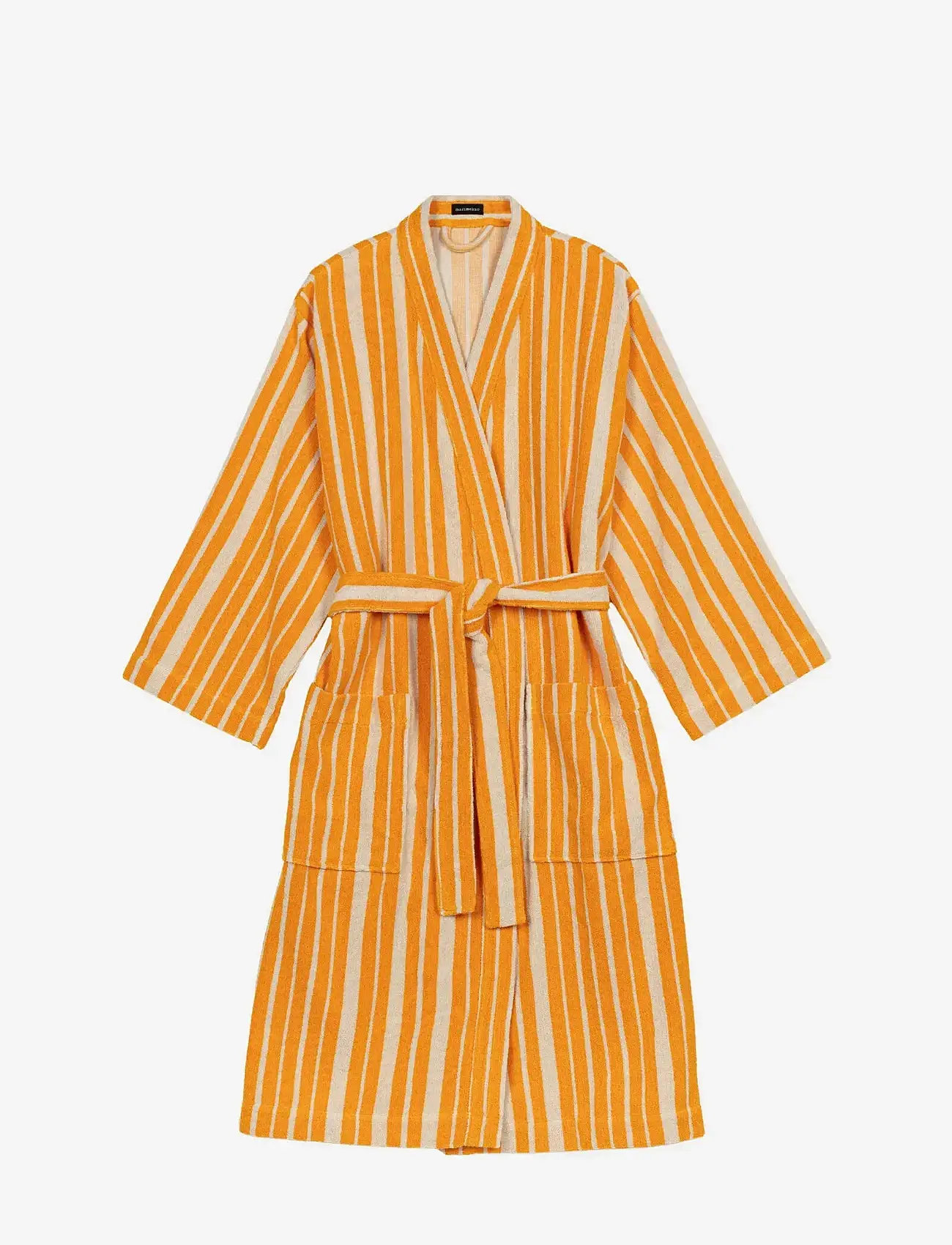 Marimekko Home - RAIDE BATHROBE - aamutakit - sahram yellow, cream - 0