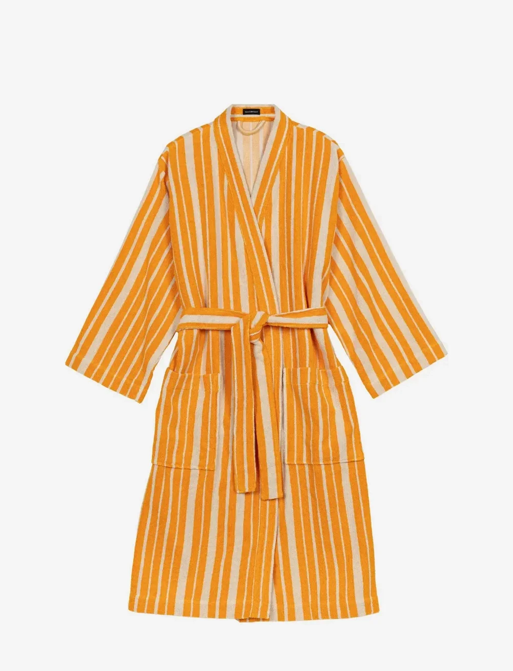 Marimekko Home - RAIDE BATHROBE - morgenkåber - sahram yellow, cream - 0