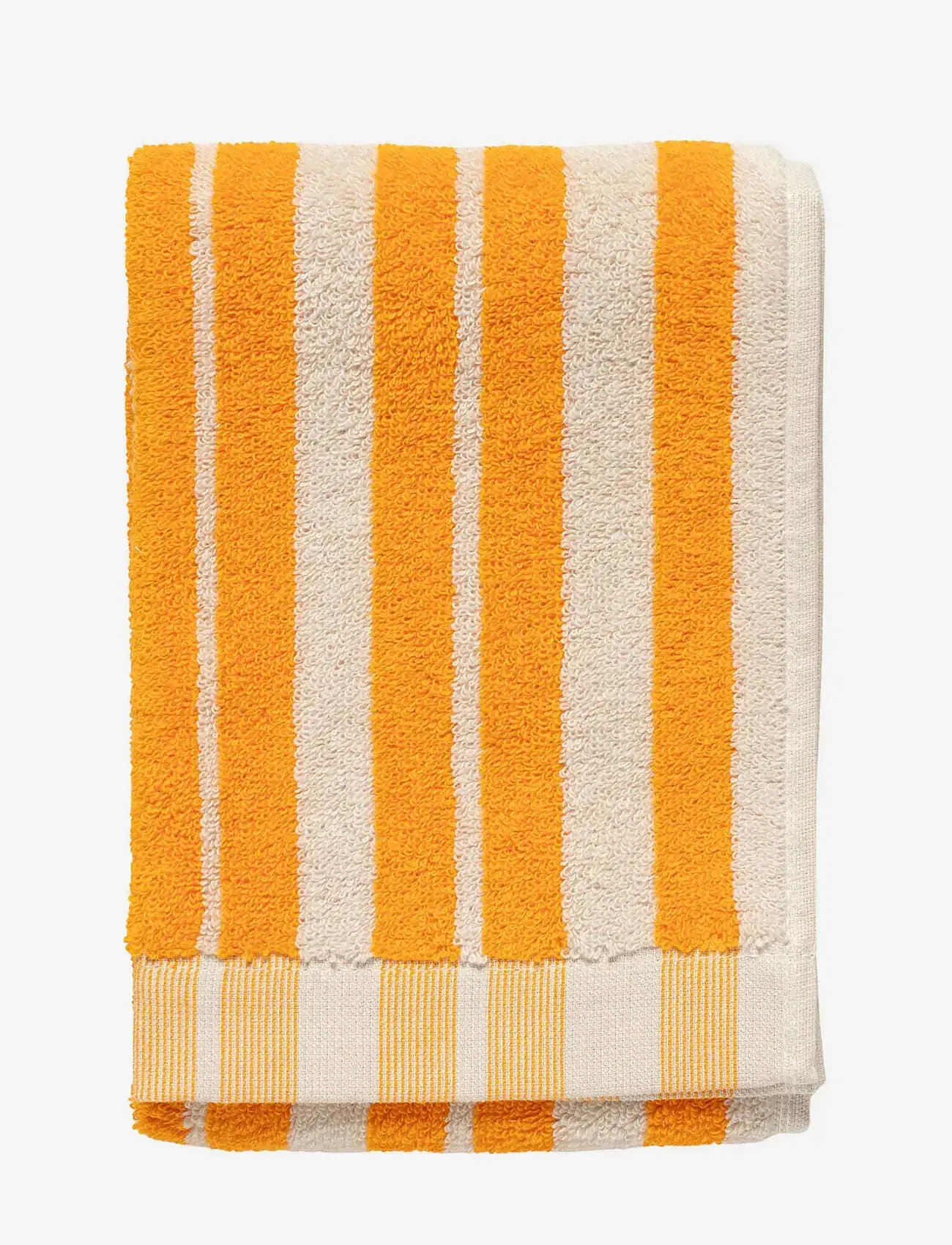 Marimekko Home - RAIDE GUEST TOWEL 30X50CM - svečių rankšluosčiai - sahram yellow, cream - 0