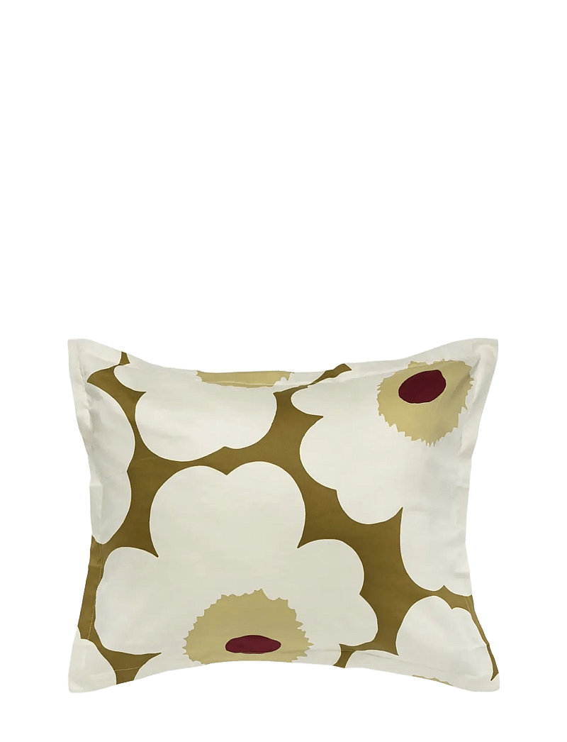 Marimekko Home - UNIKKO SATEEN PC 50X70/75 CM - shop by price - green umber, cream - 0