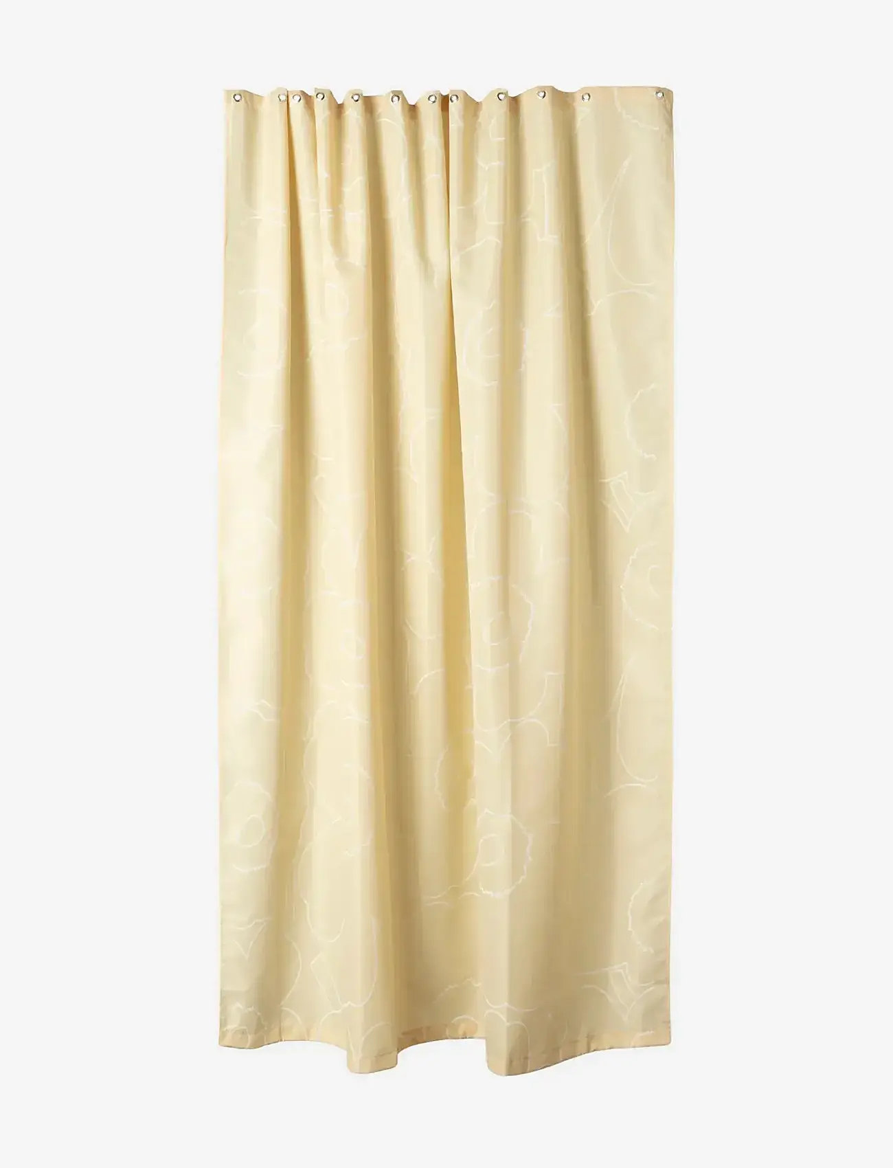 Marimekko Home - PIIRTO UNIKKO SHOWER CURTAIN - badeforhæng - straw, off white - 0