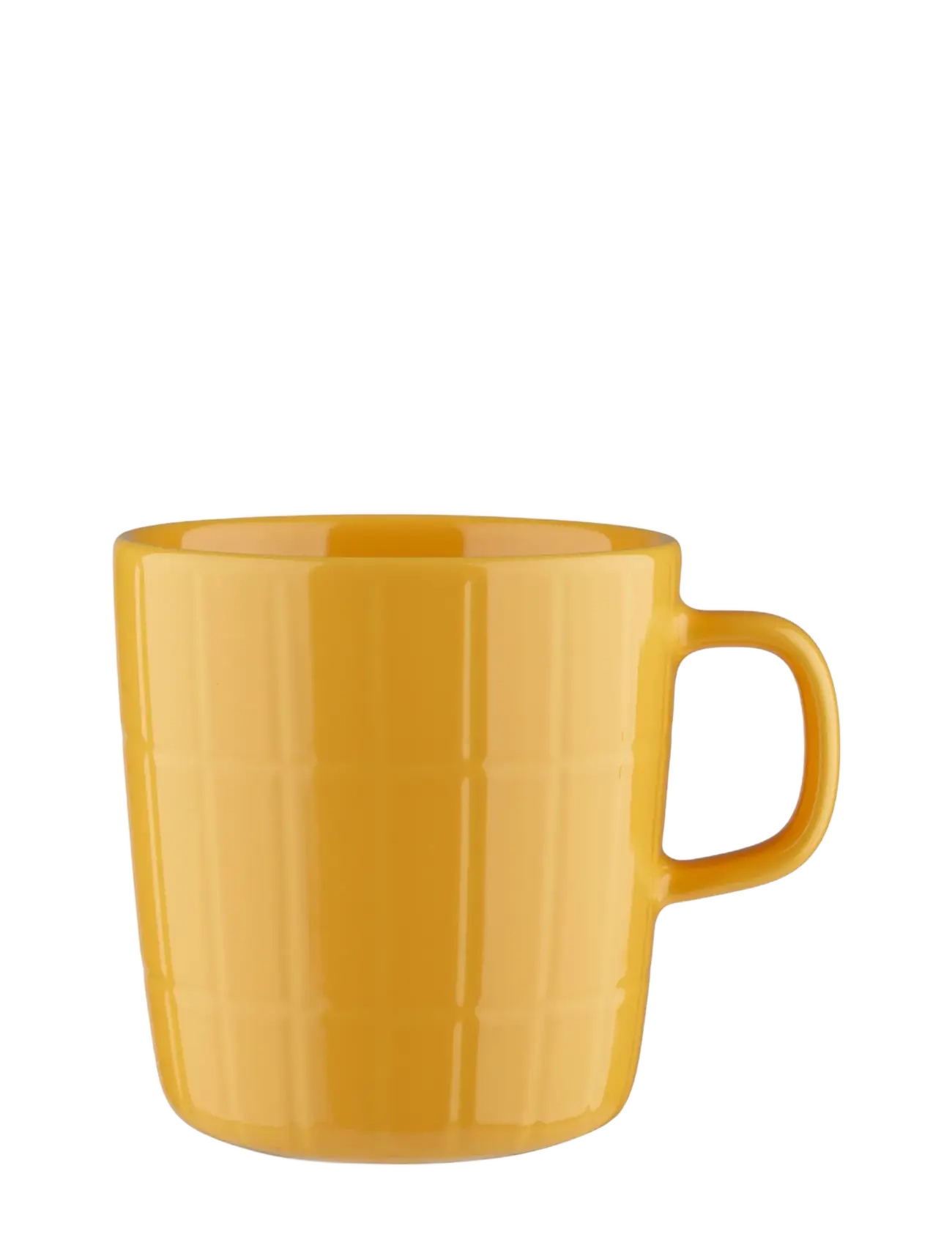 Marimekko Home TIILISKIVI MUG 4 DL - Tea cups - SAFFRON YELLOW / yellow