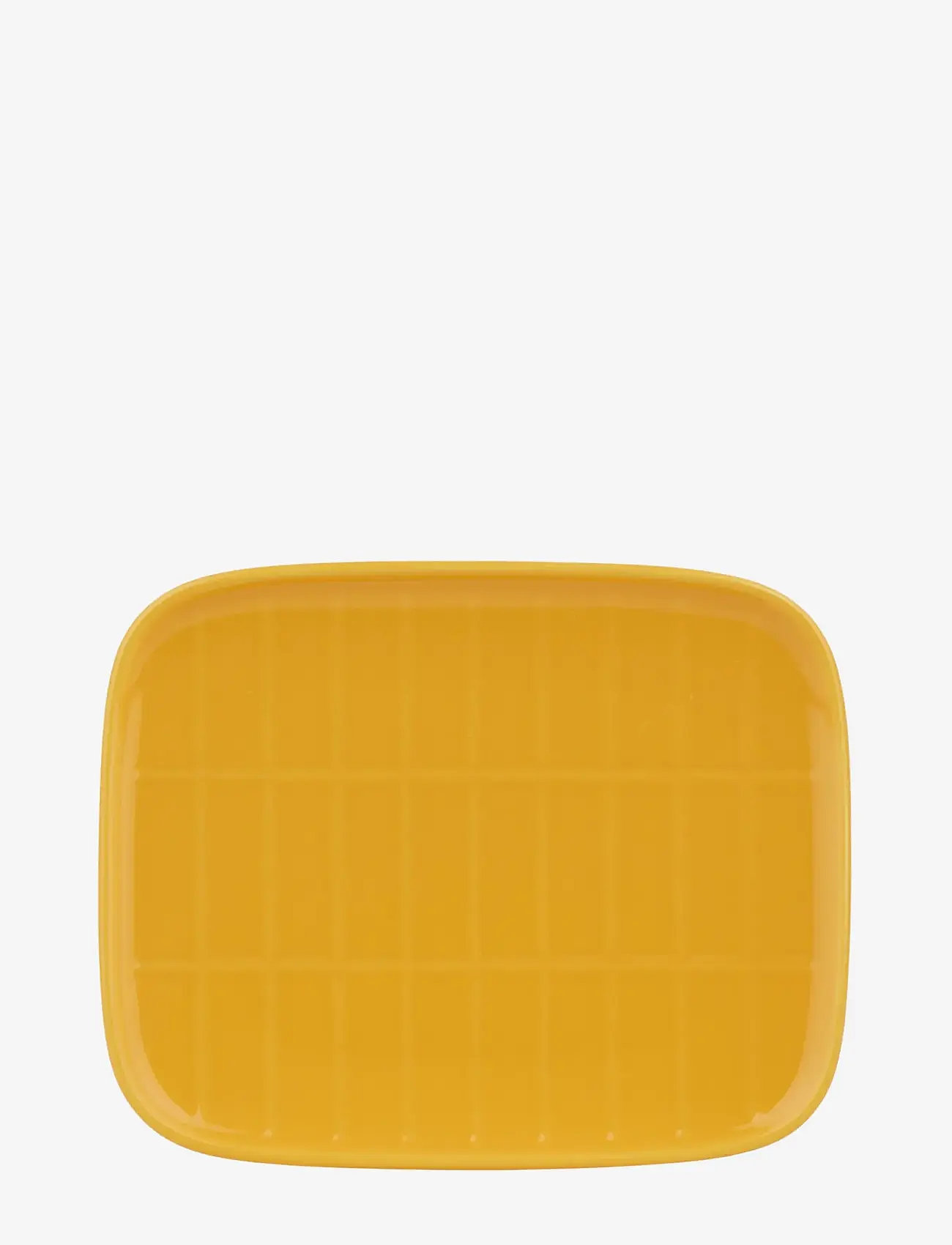 Marimekko Home - TIILISKIVI PLATE 15X12 CM - middagstallerkener - saffron yellow - 1