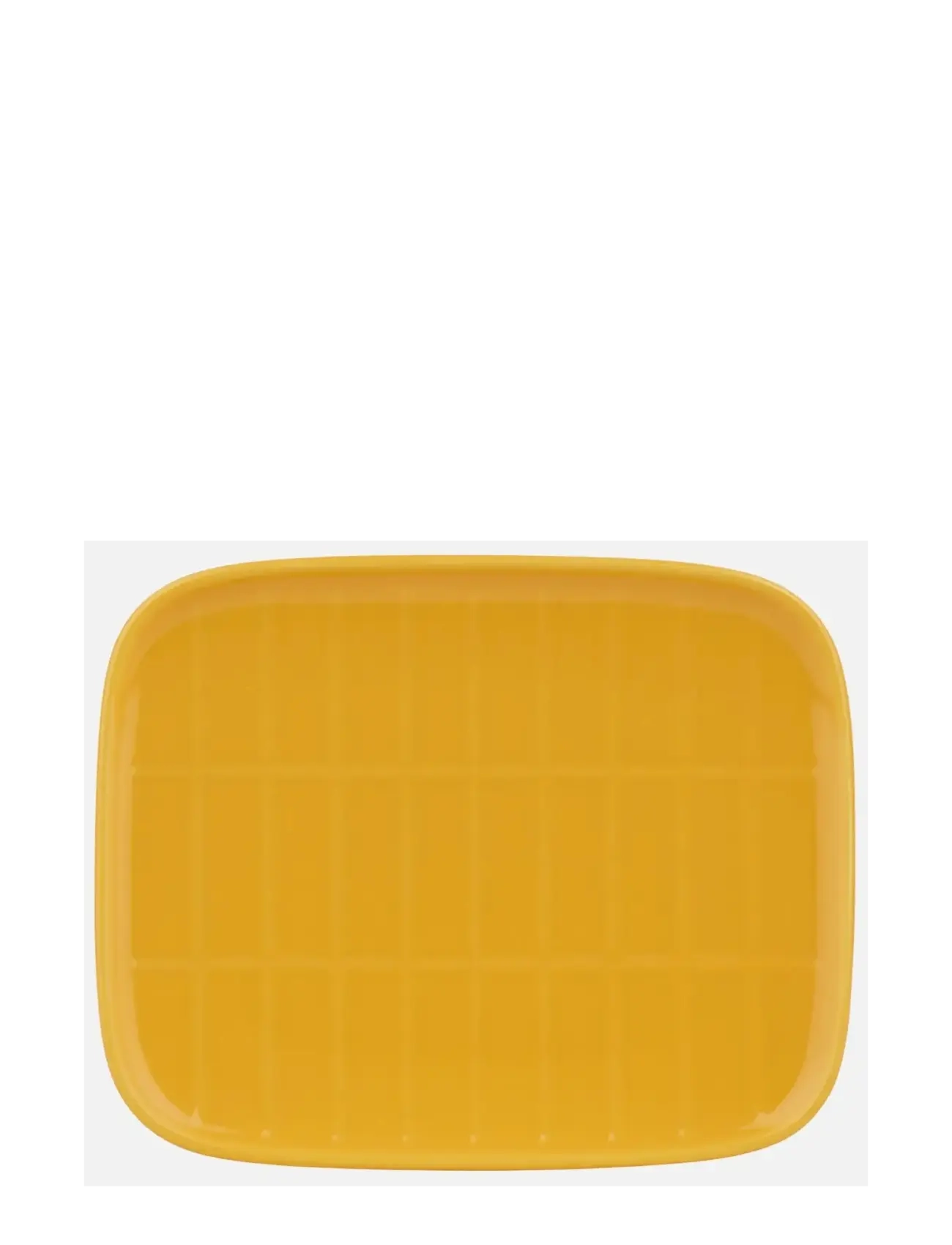 Marimekko Home TIILISKIVI PLATE 15X12 CM - Geschenke - SAFFRON YELLOW / yellow