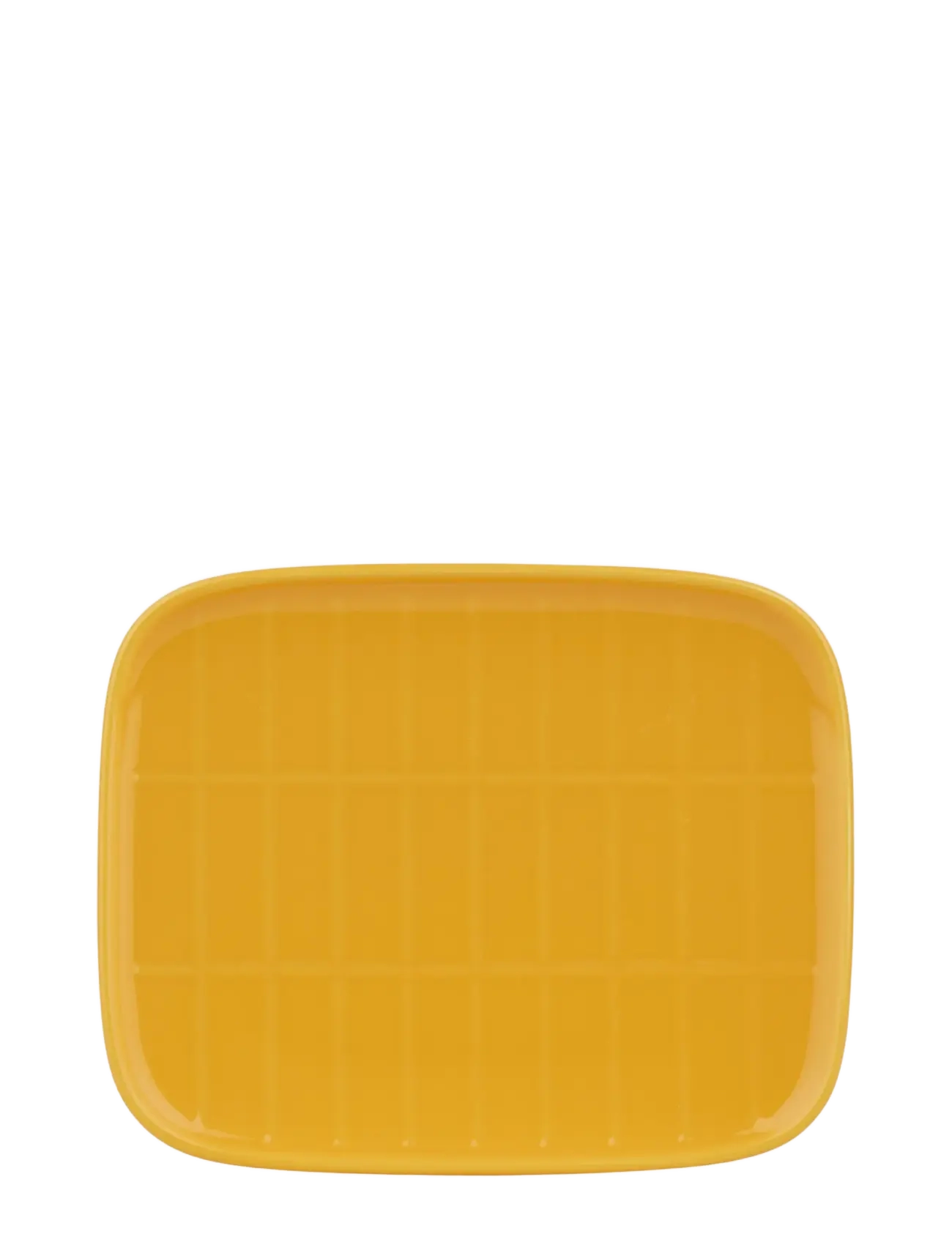 Marimekko Home TIILISKIVI PLATE 15X12 CM - Dinner plates - SAFFRON YELLOW / yellow