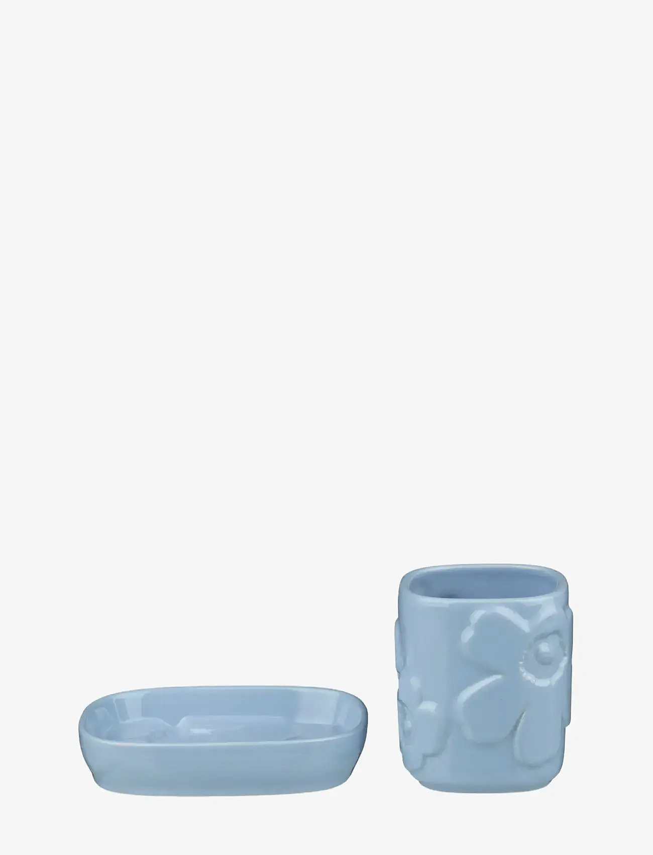 Marimekko Home - UNIKKO BATHROOM SET - knager & knagerækker - sky blue - 1
