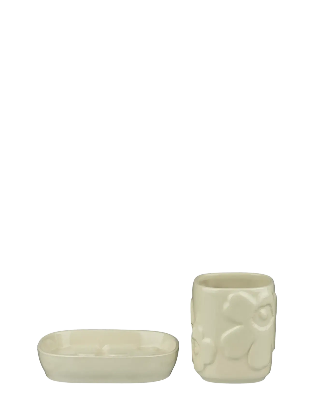 Marimekko Home UNIKKO BATHROOM SET - Badezimmer - STONEWARE / green