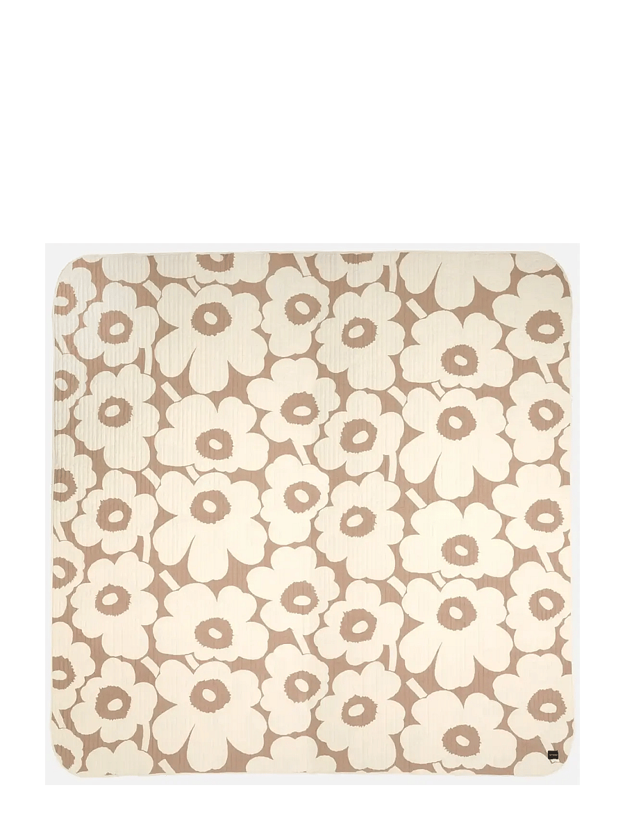 Marimekko Home - UNIKKO BEDSPREAD 260X260CM - tagesdecken - linen, off white - 0