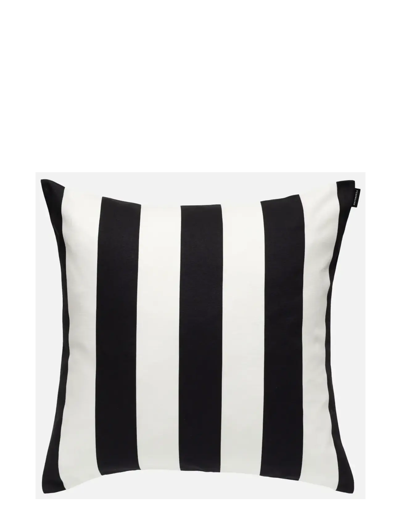 Marimekko Home KORSI CUSHION COVER 50X50CM - Marimekko Home - BLACK,WHITE / black