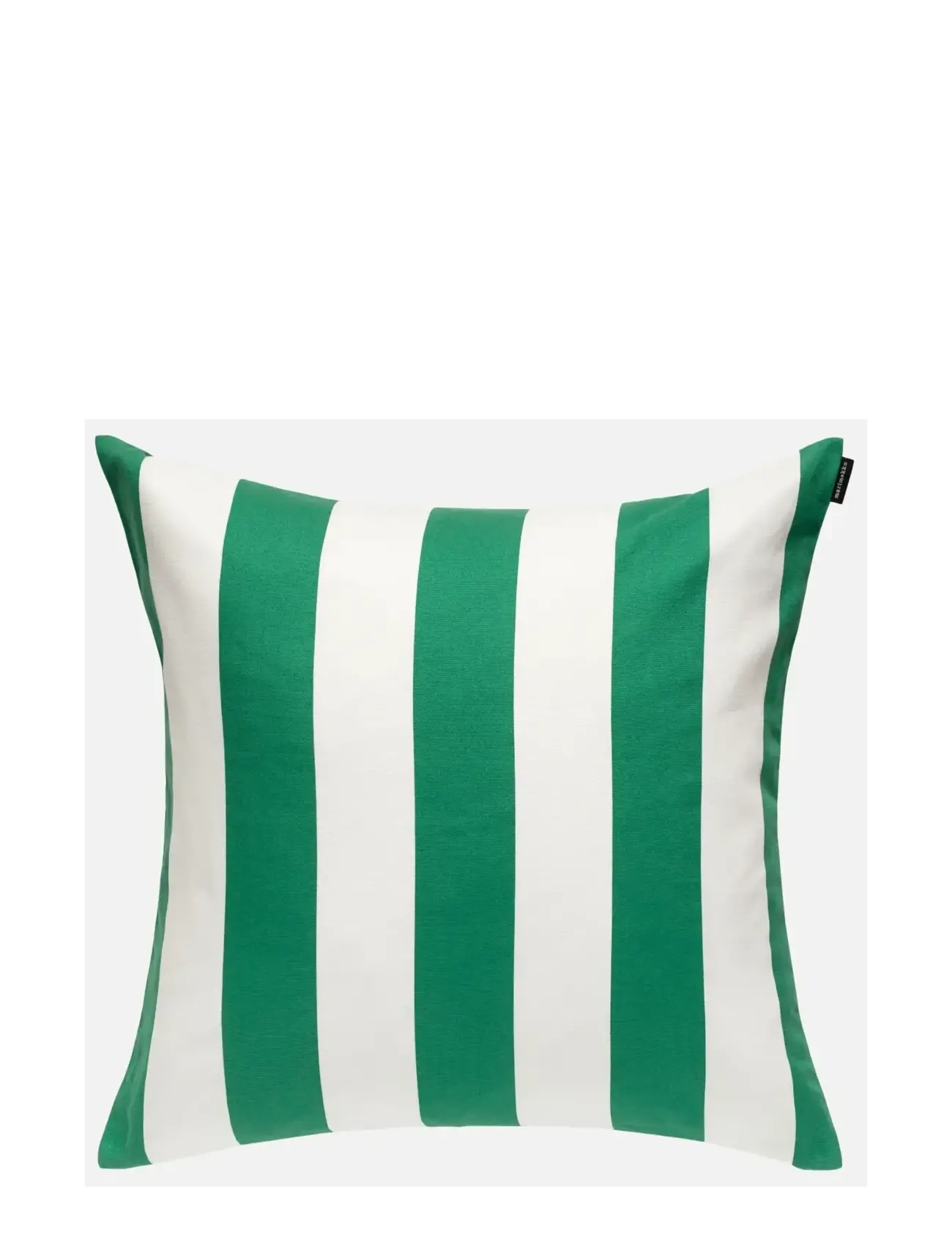 Marimekko Home KORSI CUSHION COVER 50X50CM - Puder & pudebetræk - GREEN,WHITE / green