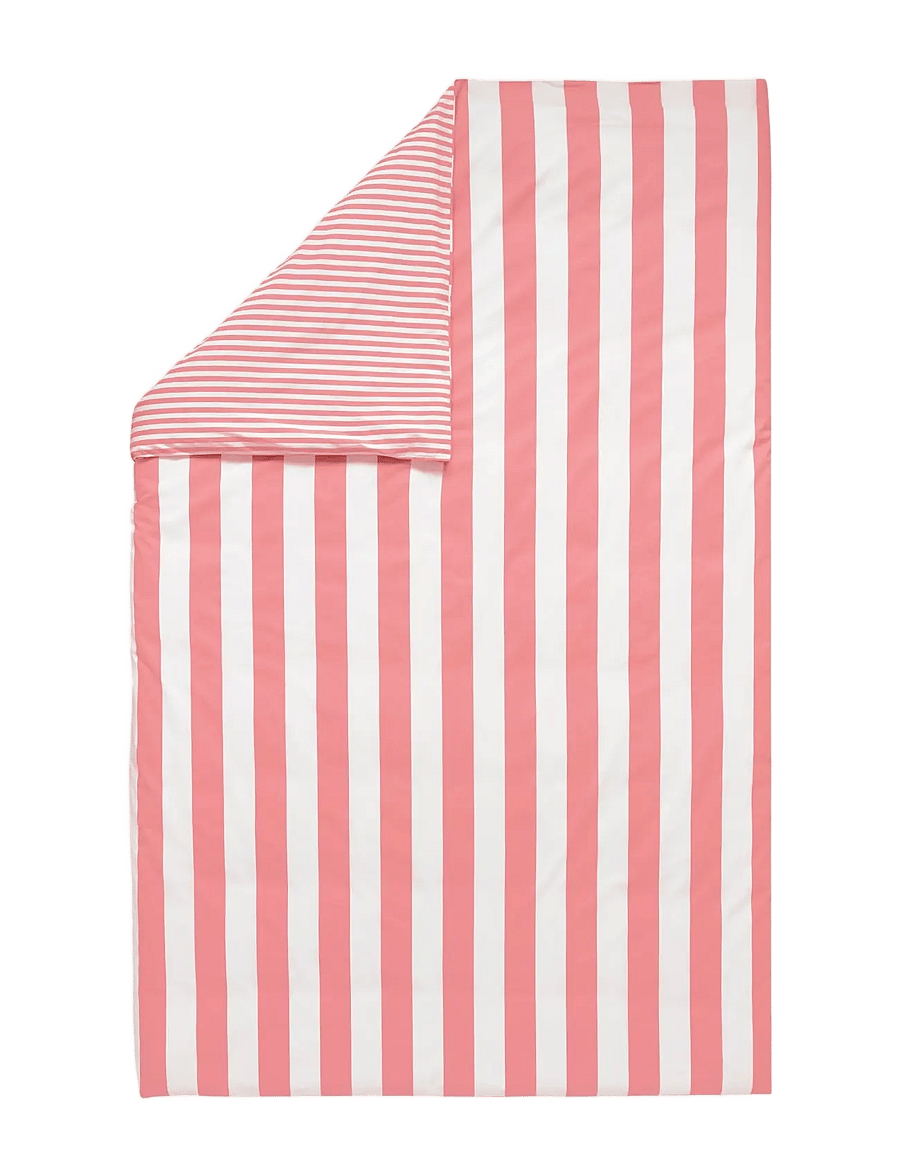 Marimekko Home - KORSI/UJO 150X210+50X60 - pleedid - pink,white - 0