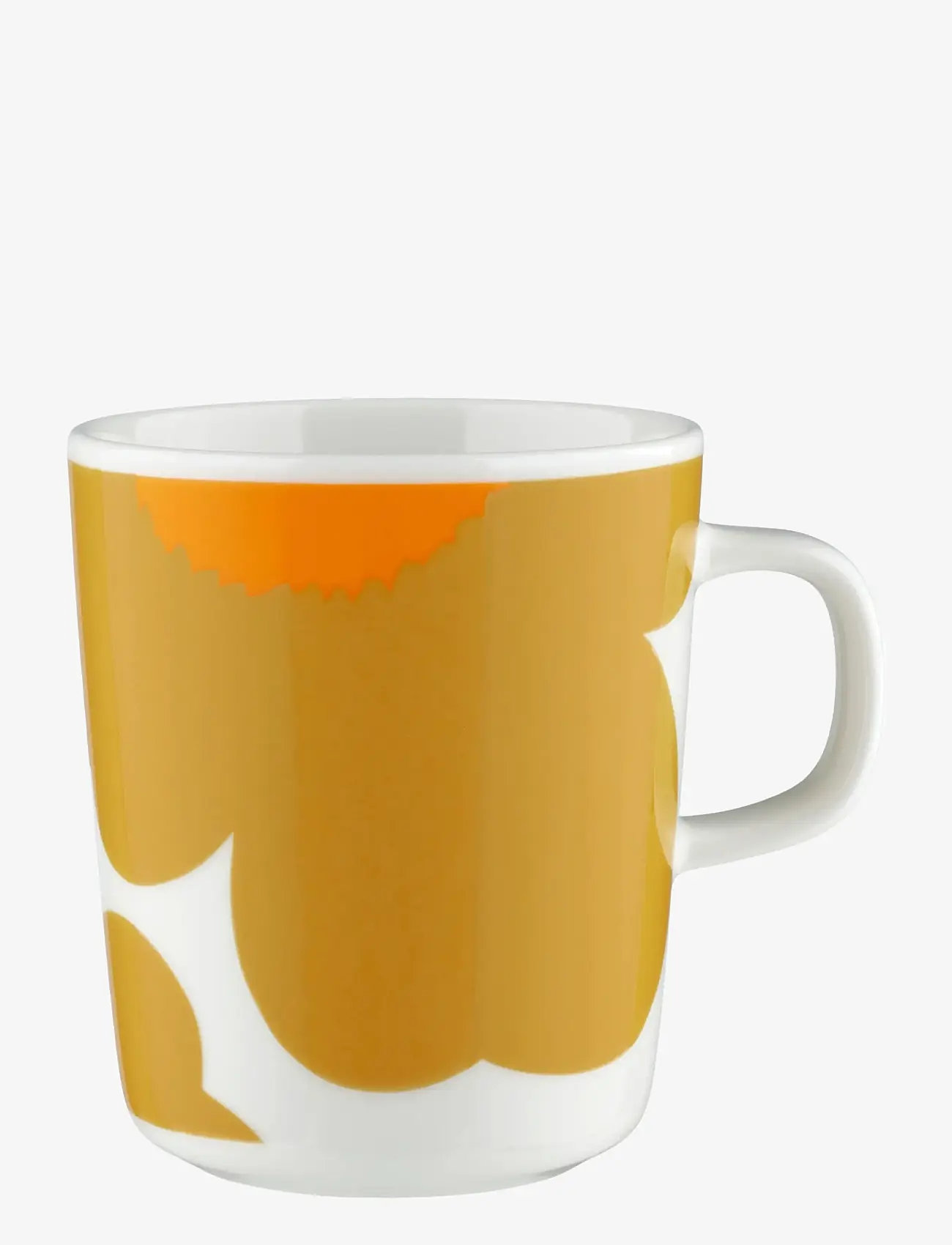 Marimekko Home - UNIKKO MUG 2,5 DL 2 PCS - coffee cups - white, caramel, warm orange - 1