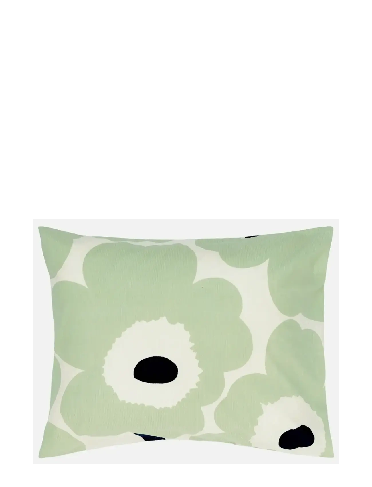 Marimekko Home UNIKKO PC 50X60 CM - Textilier - OFF WHITE, SAGE, DK.BLUE / green