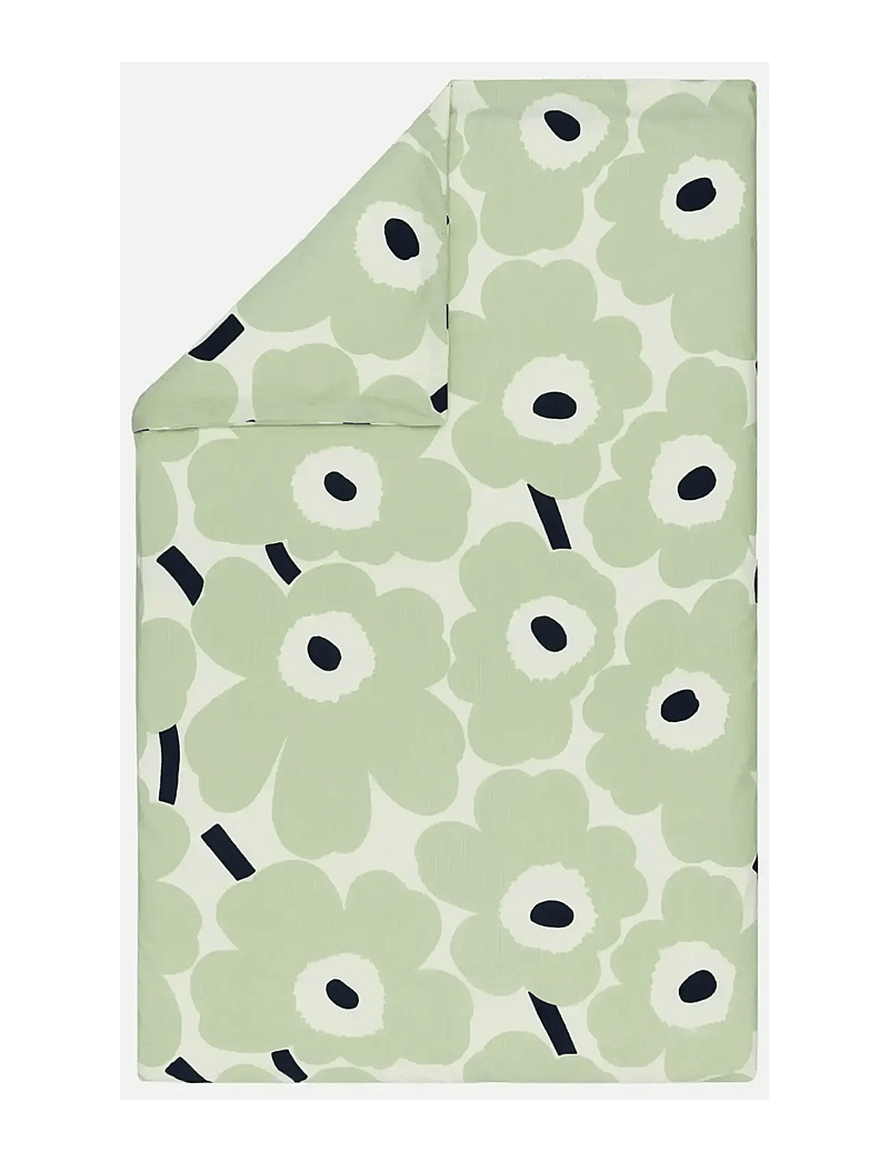 Marimekko Home - UNIKKO DC 135/140X200 CM - bettbezüge - off white, sage, dk.blue - 0