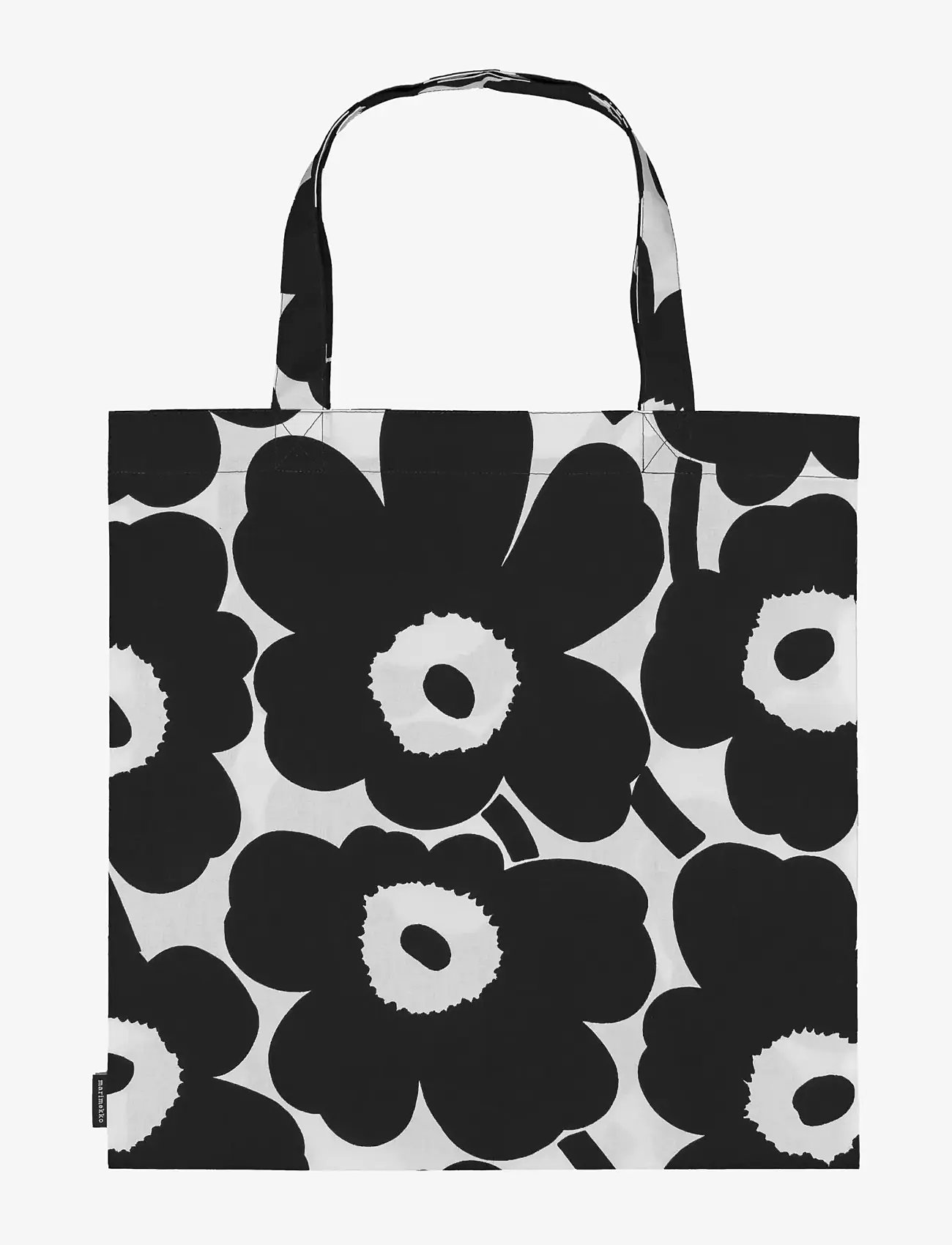 Marimekko Home - PIENI UNIKKO BAG 44X43CM - tote bags - white,black - 0