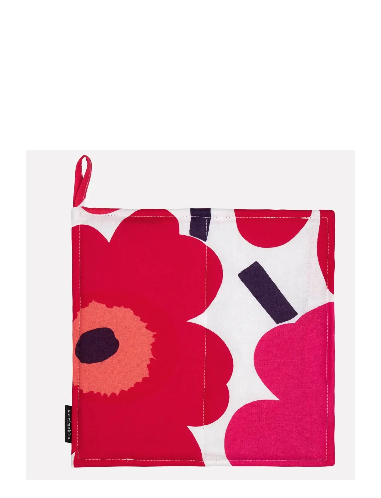 Marimekko Home PIENI UNIKKO KETTLE HOLDER - Marimekko Home - WHITE, RED / red