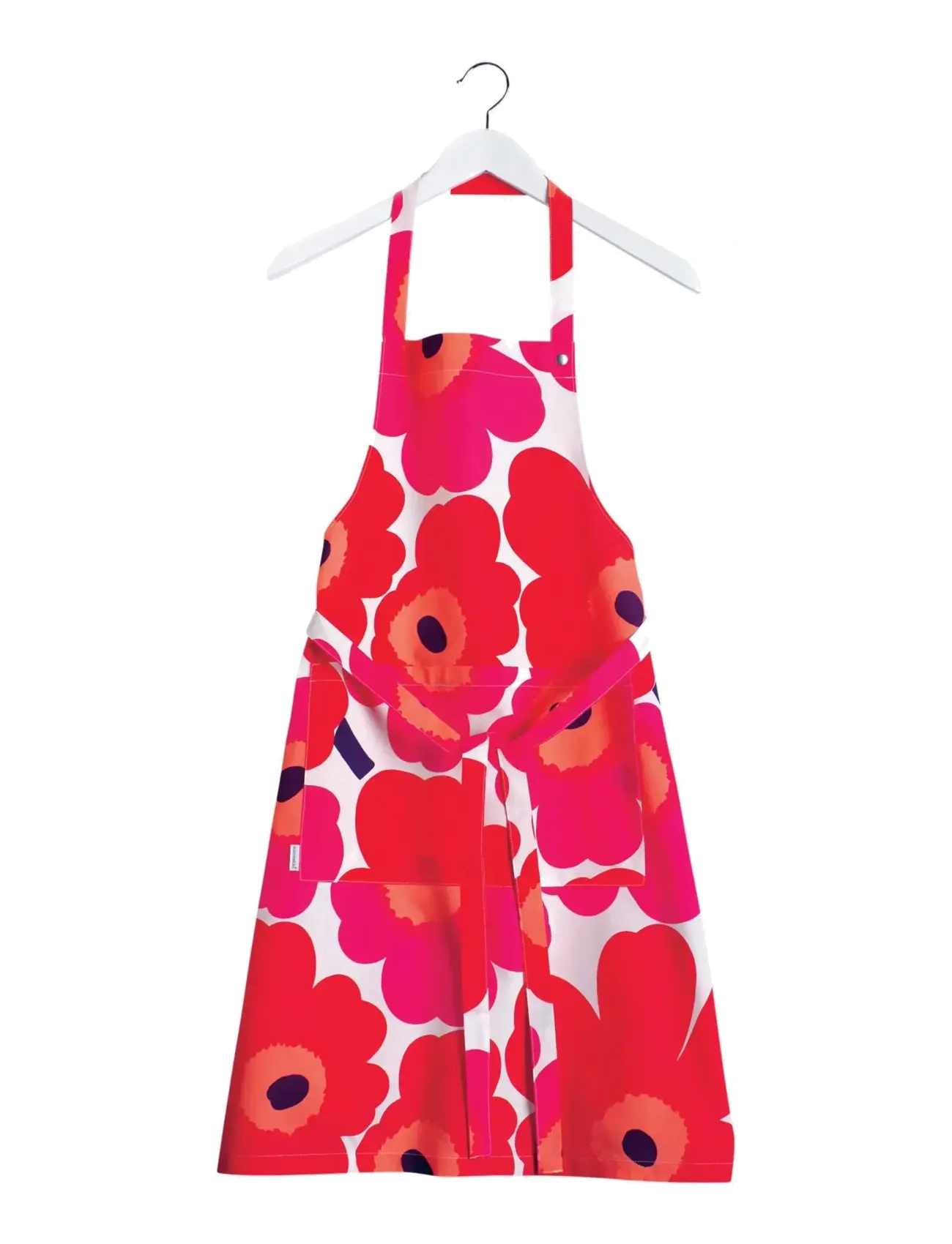Marimekko Home Pieni Unikko Apron, L:84 cm, Kitchen Textiles, Mehrfarbig/gemustert - Aprons, Homeware