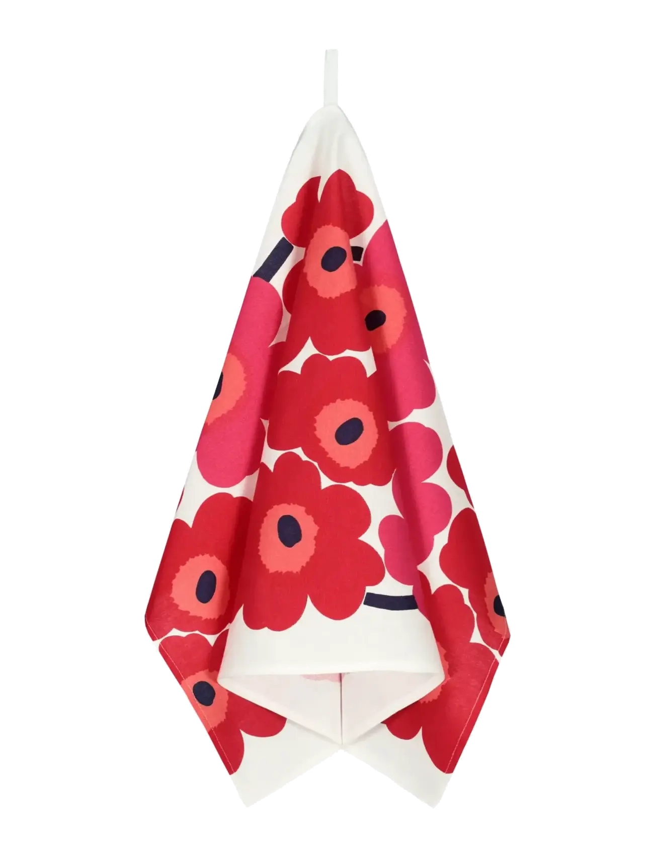 UNIKKO TEA TOWELL 2KPL - WHITE, RED