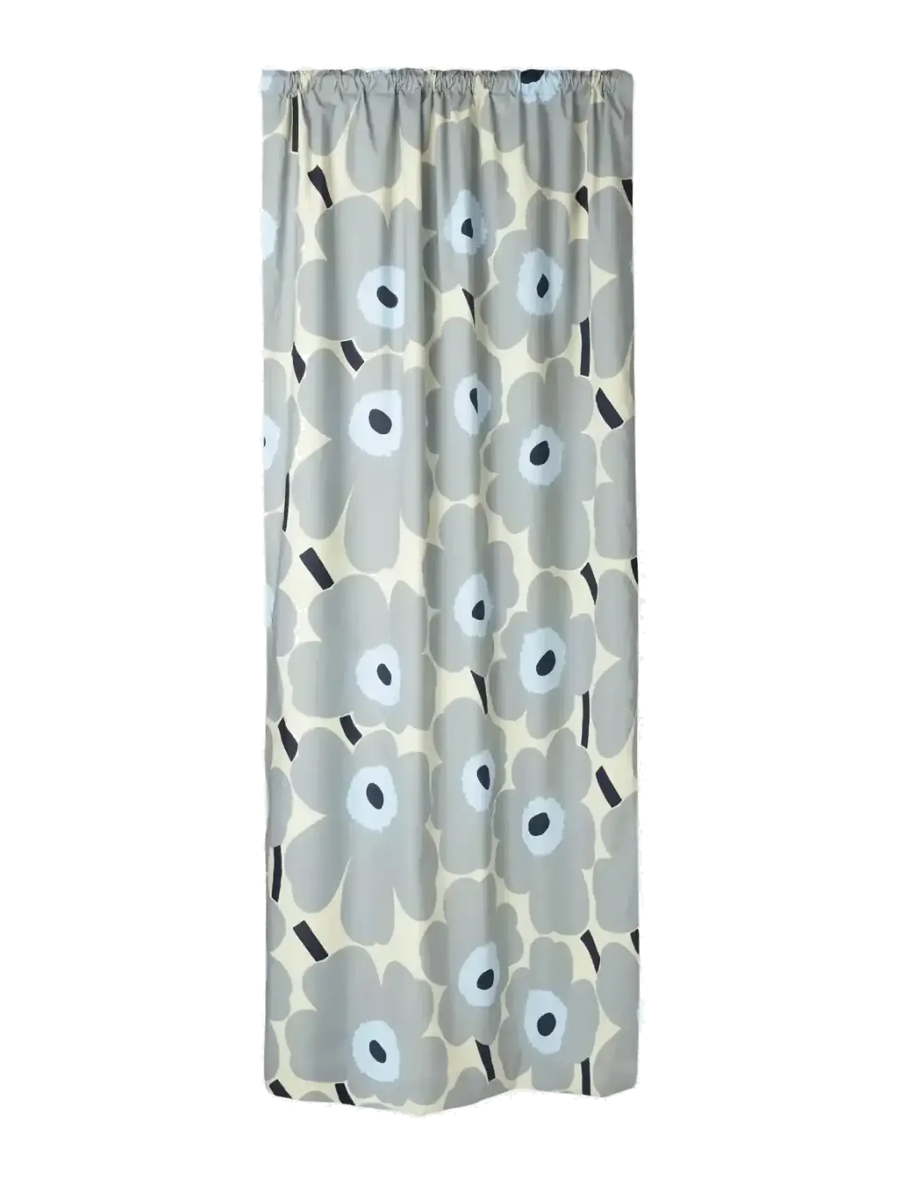 Marimekko Home Unikko Curtain 135X250 Cm, 135X 250 cm, Curtains, Blau - Long Homeware