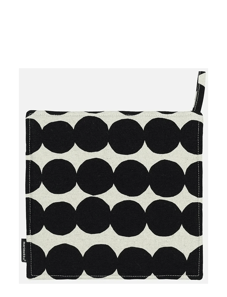 Marimekko Home - RÄSYMATTO PANNULAPPU - cepeškrāsns cimdi un paliktņi - cotton, black - 0