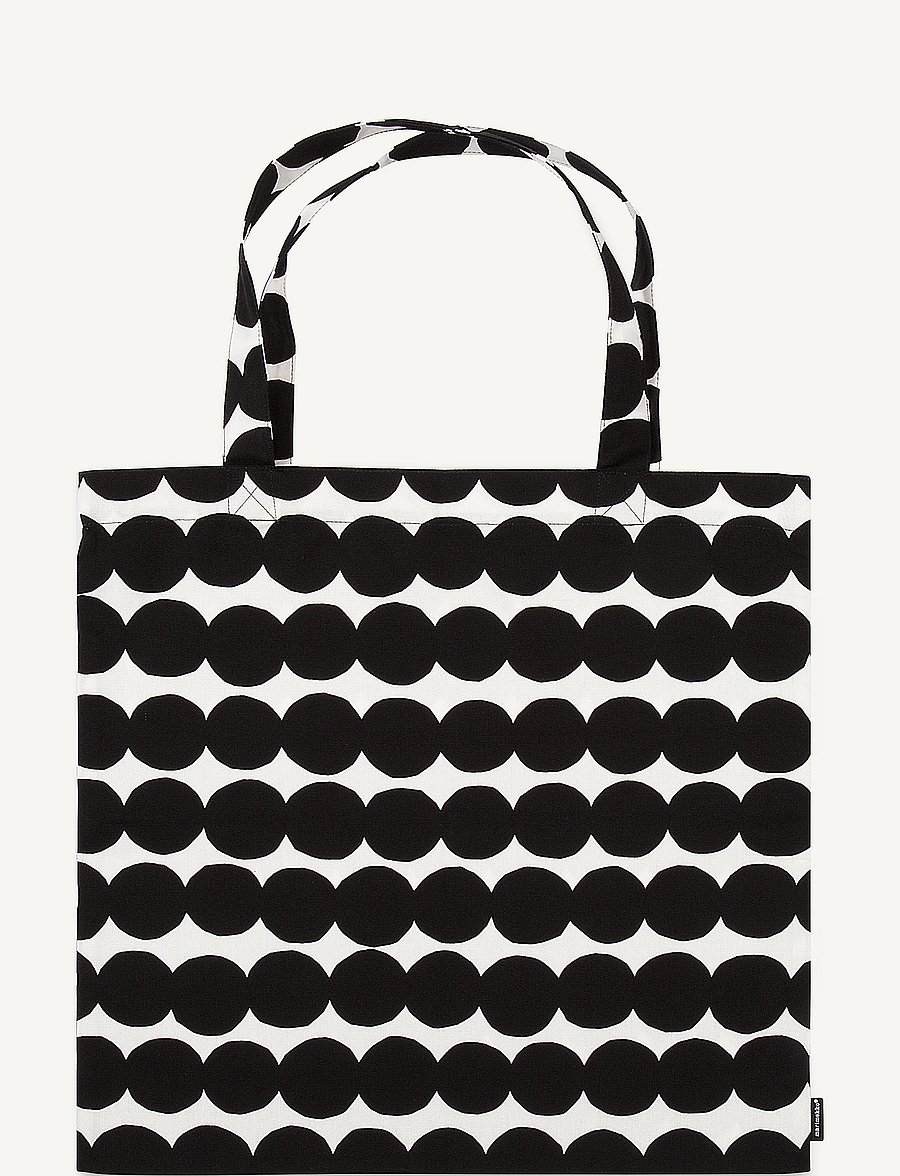 Marimekko Home - RÄSYMATTO BAG 44X43CM - linen,black - 0