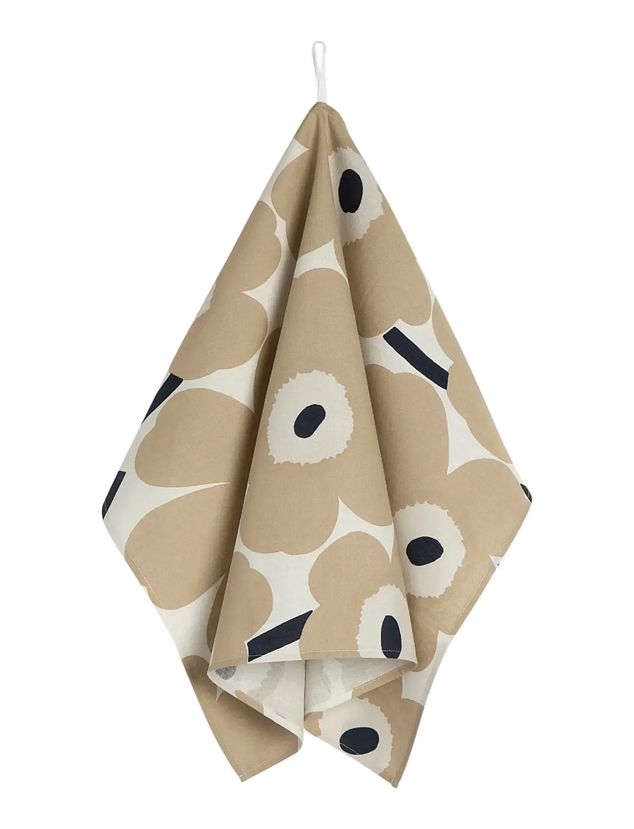 Marimekko Home - PIENI UNIKKO KITCHEN TOWEL2KPL - torchons - off-white, beige, dark blue - 0