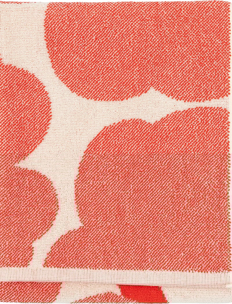 Marimekko Home - UNIKKO HAND TOWEL 50X70 CM - guest towels - off white, orange red - 1