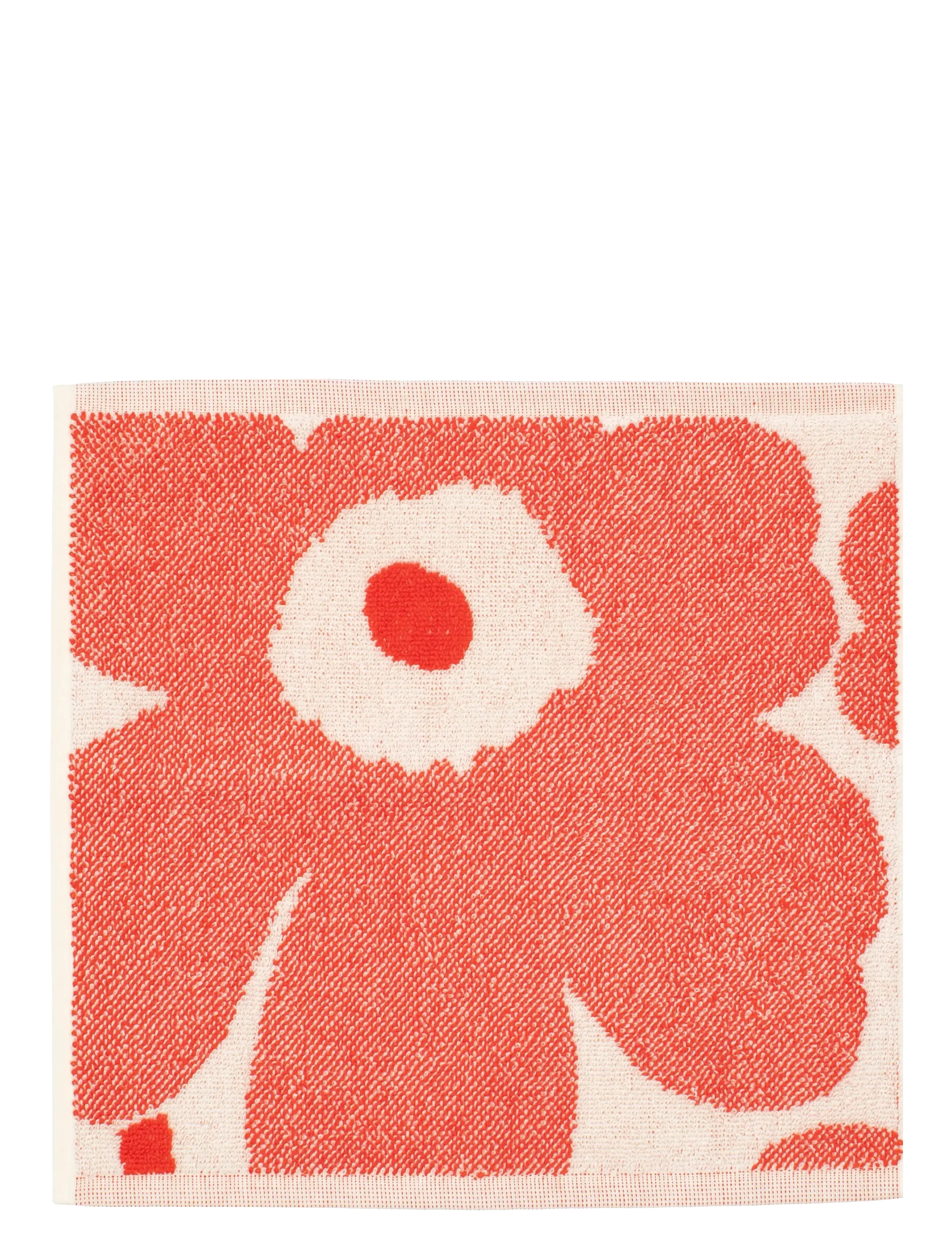 Marimekko Home UNIKKO BATH TOWEL 70X150 CM - Vis alt - OFF WHITE, ORANGE RED / pink/rose